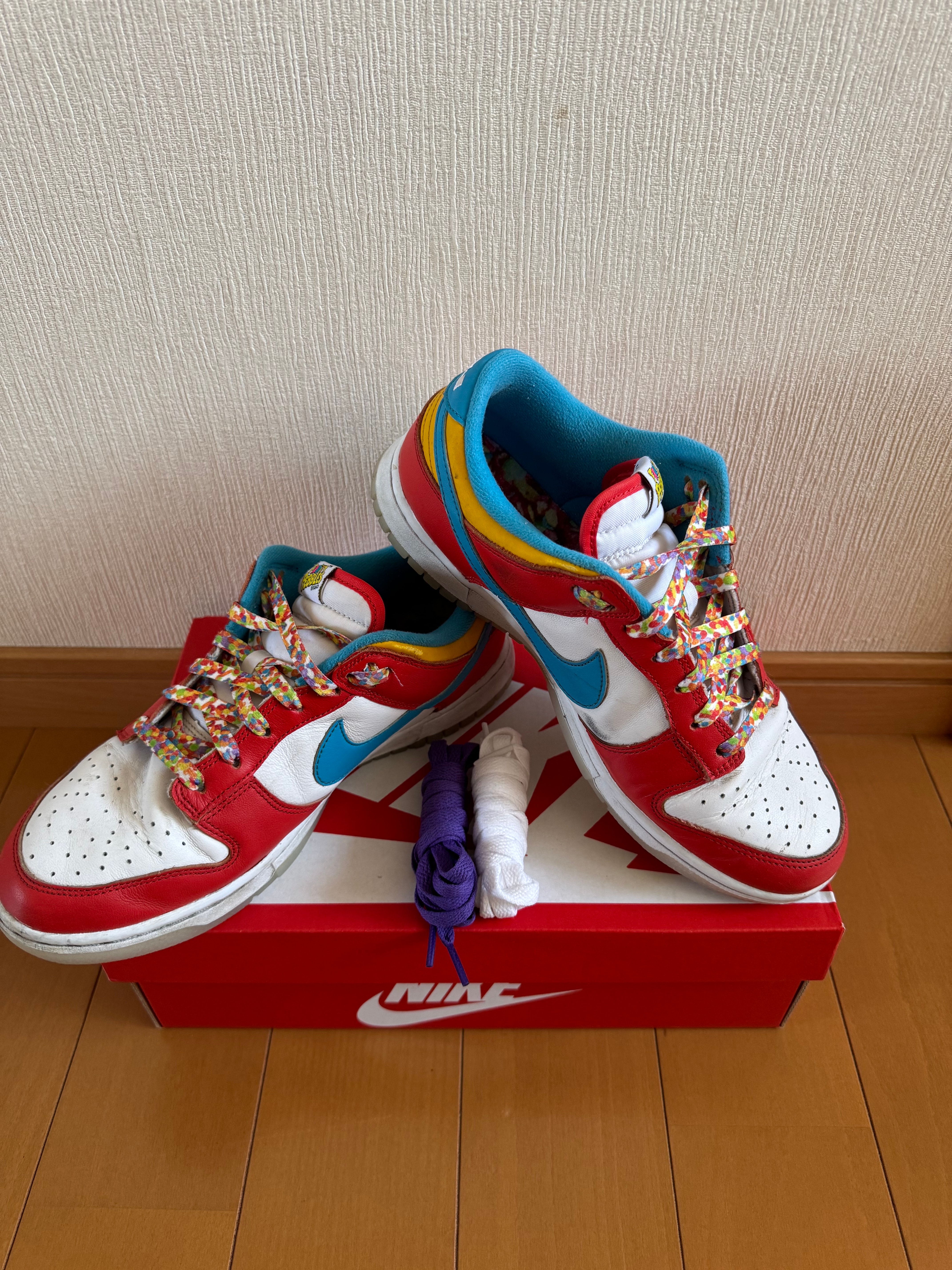 フルーティ ペブルス × ナイキ ダンク ロー QS 