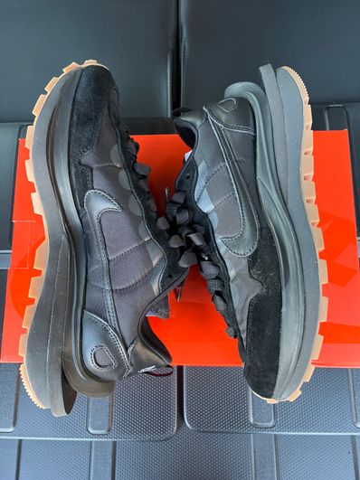 sacai × Nike VaporWaffle "Black Gum"
