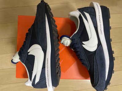 Fragment × sacai × Nike LD Waffle "Blackended Blue"