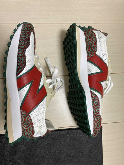 Casablanca × New Balance 327 "Red Monogram"