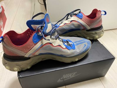 UNDERCOVER × NIKE REACT ELEMENT 87 "BLUE/RED"