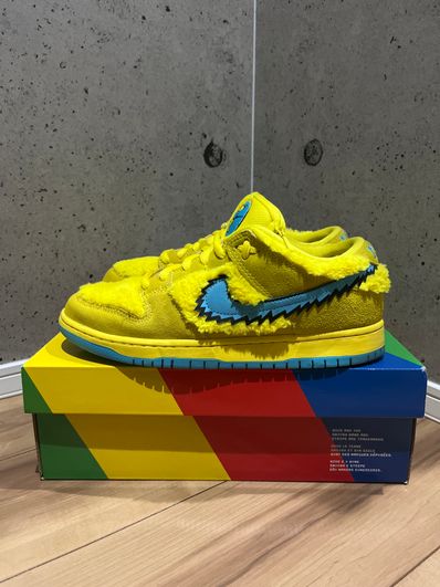 Grateful Dead × Nike SB Dunk Low "Yellow Bear"