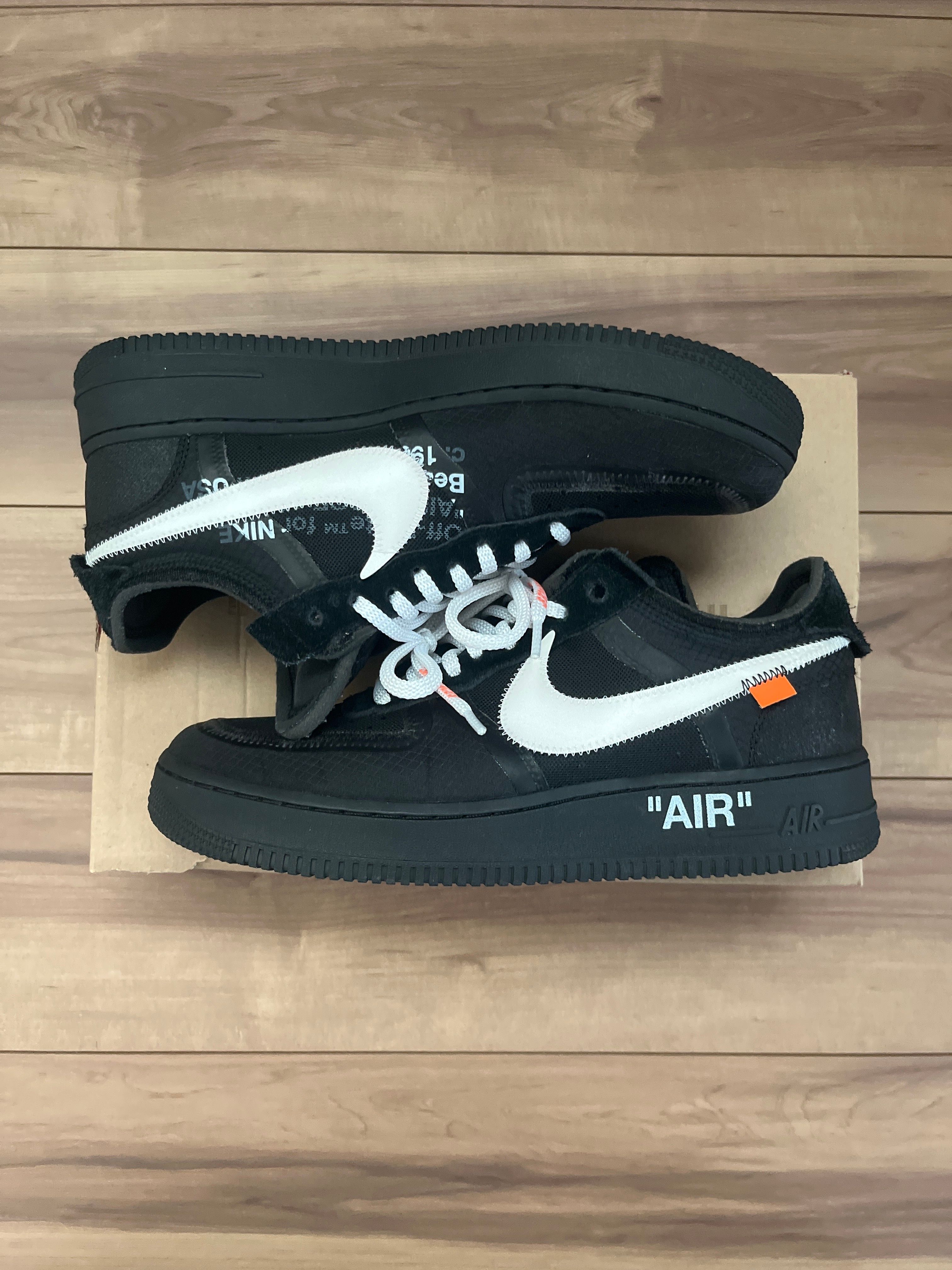 Off-White × Nike Air Force 1 Low "Black"