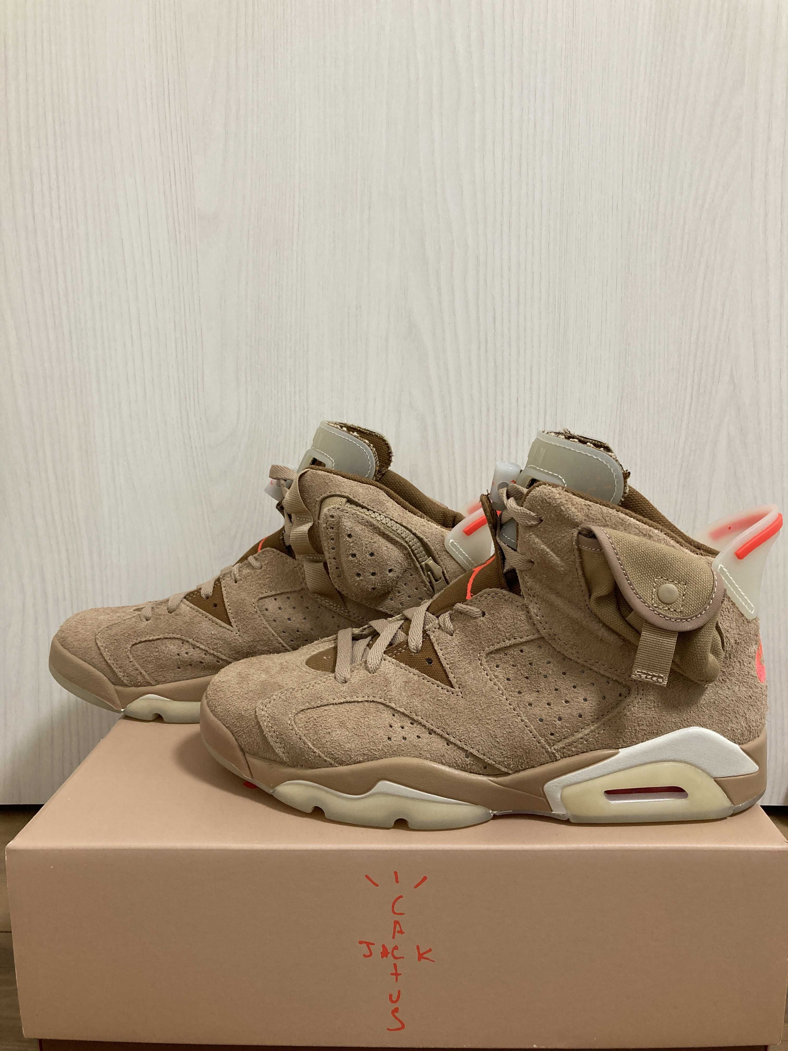 Travis Scott × Nike Air Jordan 6 "British Khaki"