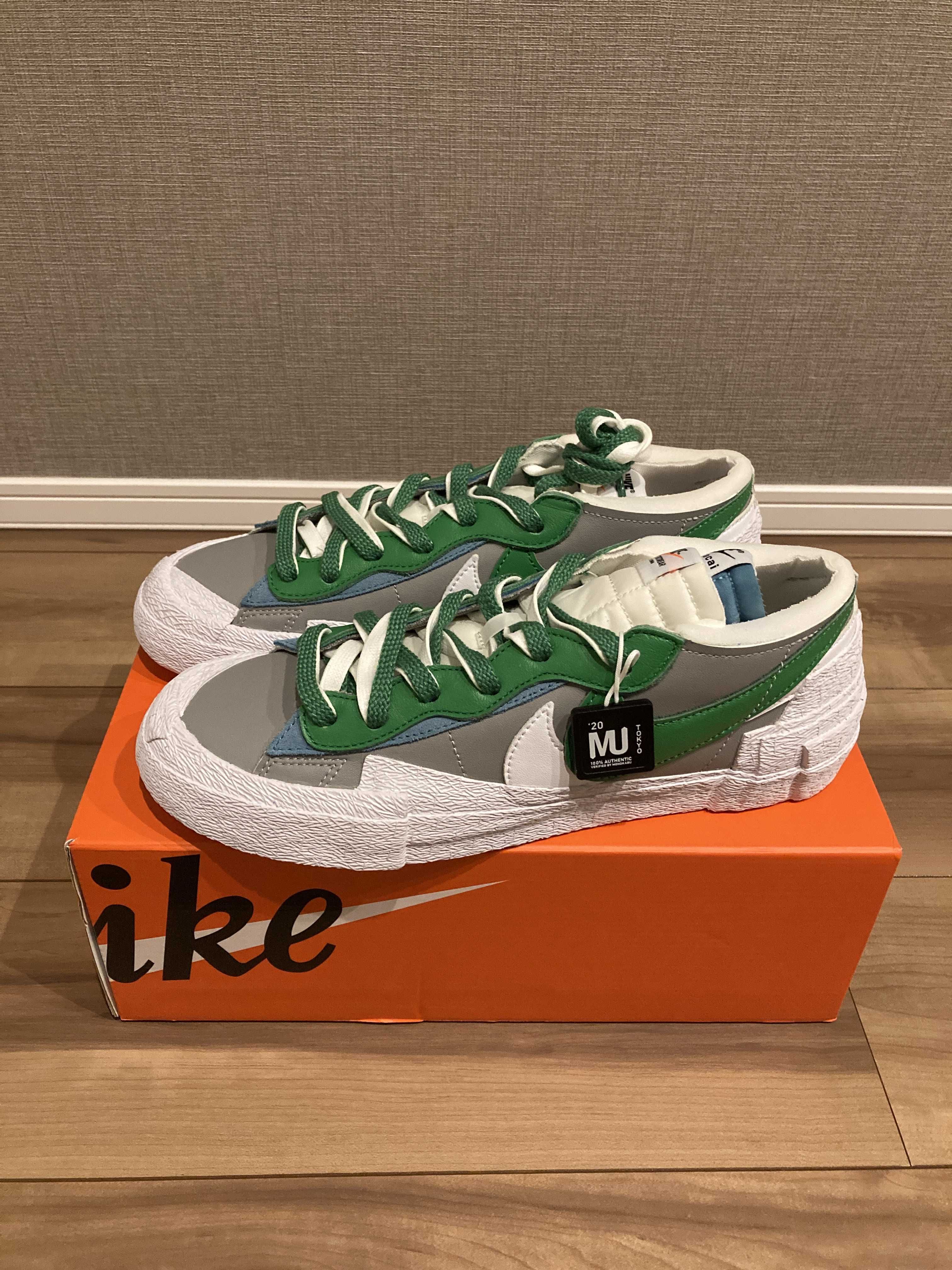 sacai × Nike Blazer Low "Classic Green"
