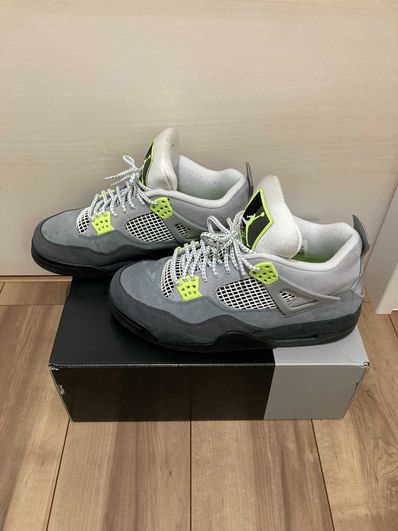 NIKE AIR JORDAN 4 RETRO LE "NEON"