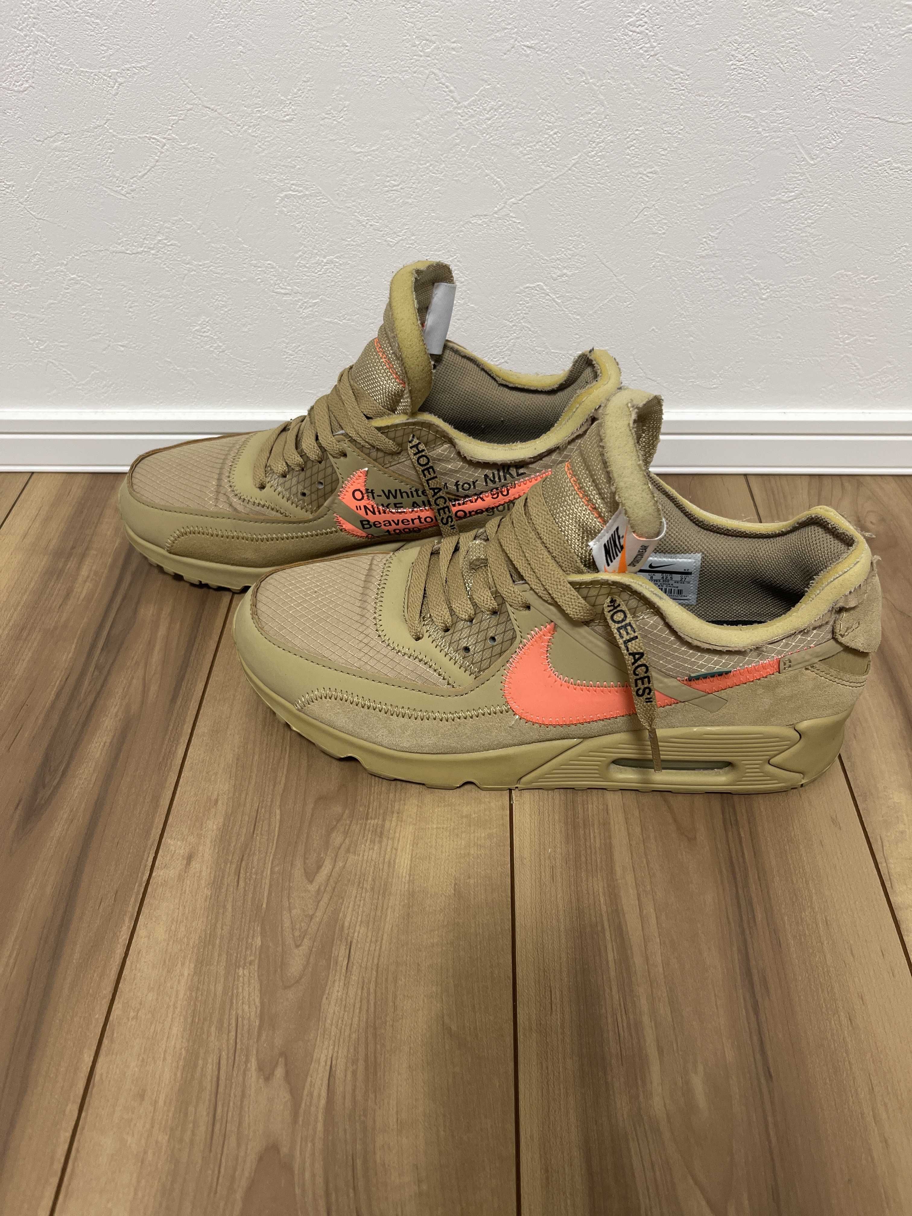Off-White × Nike Air Max 90 "Desert Ore"