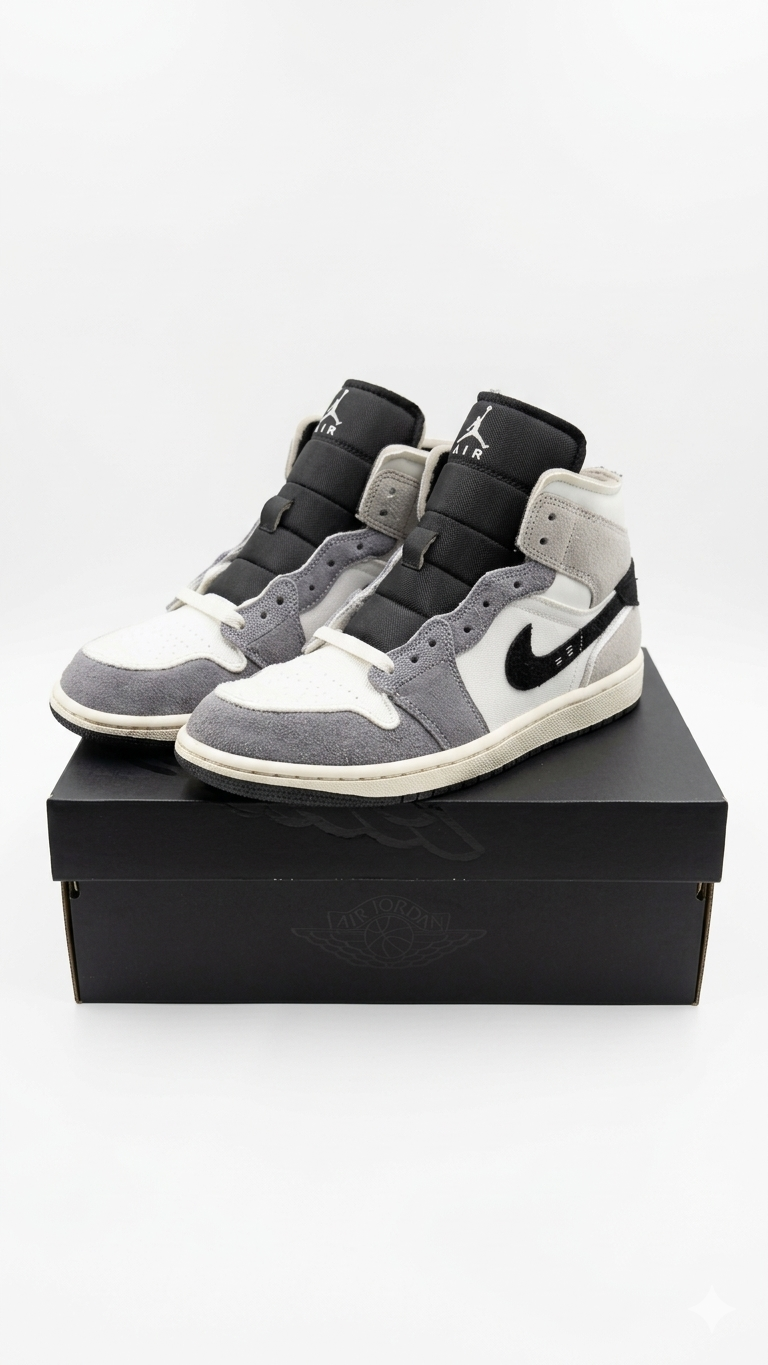 Nike Air Jordan 1 Mid SE Craft "Cement Grey"