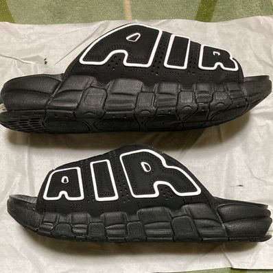 Nike Air More Uptempo Slide "Black" (DV2132-001/DV2137-001)