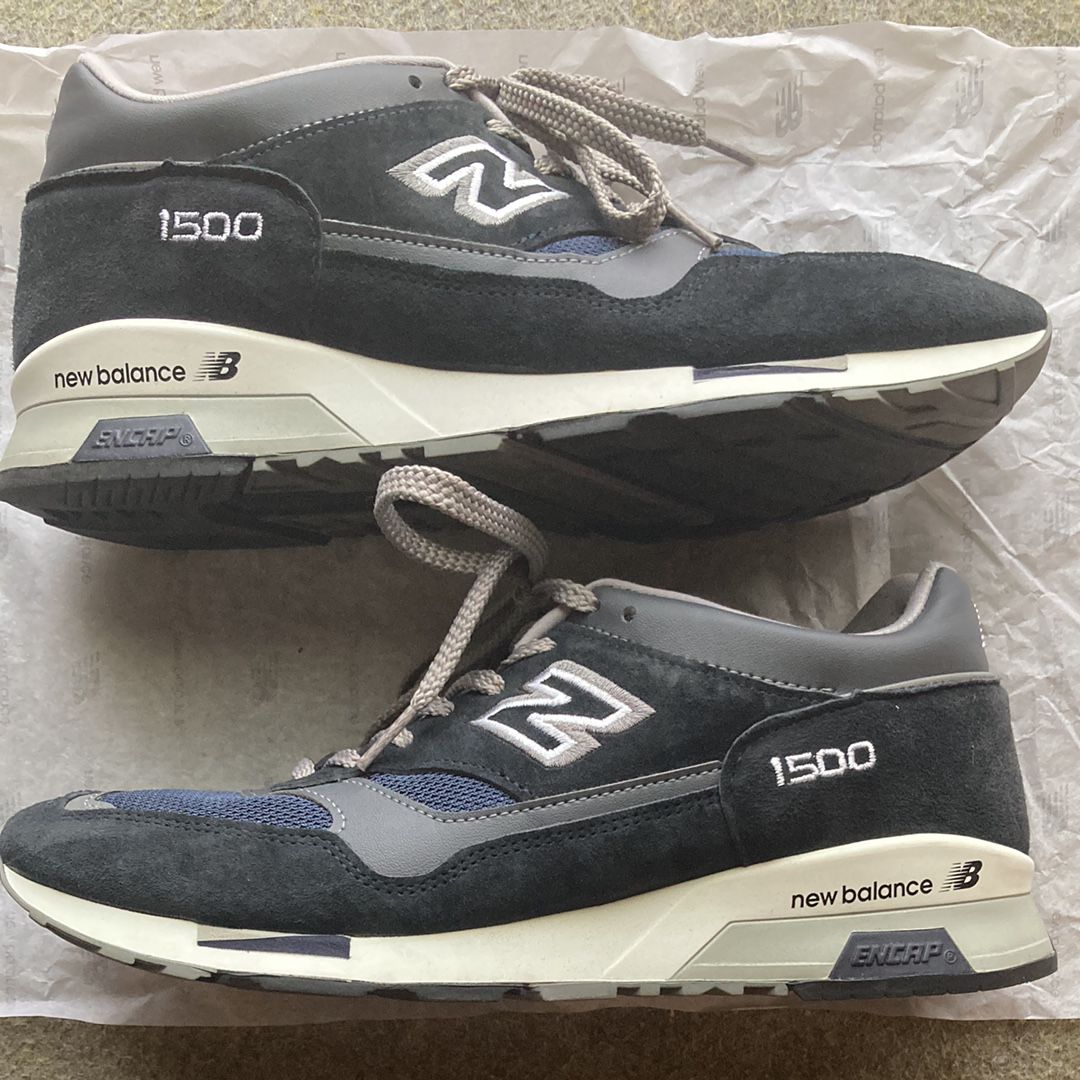 ★試し履きのみ　New Balance 1500 ネイビー／メイドインUK Made in UK 1500（スニーカー）｜New Balance（ニューバランス