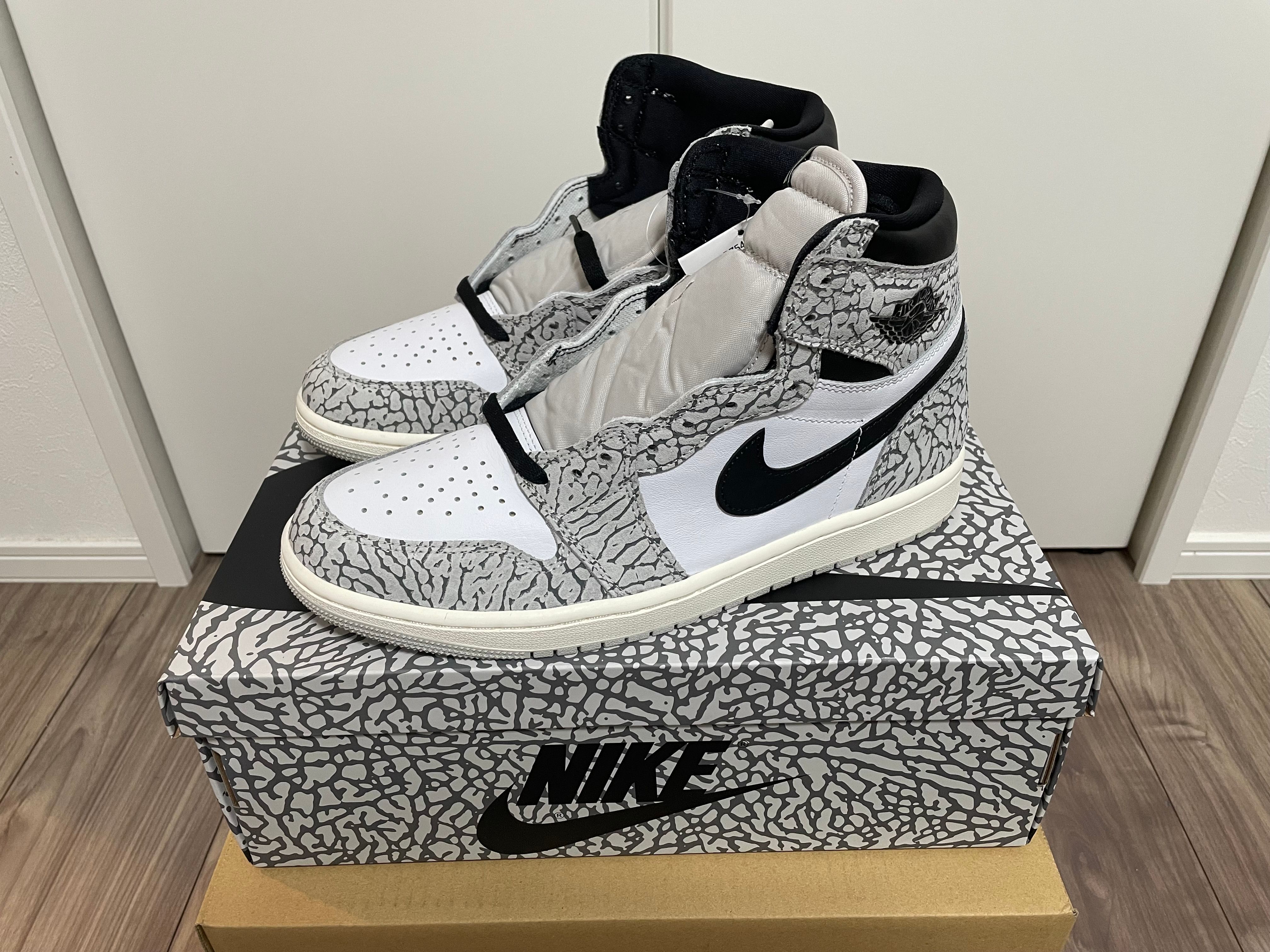 Nike Air Jordan 1 High OG "White Cement/Safari"