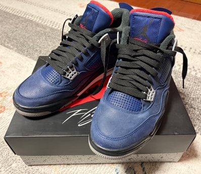 Nike Air Jordan 4 Retro WNTR "Loyal Blue/White/Black"