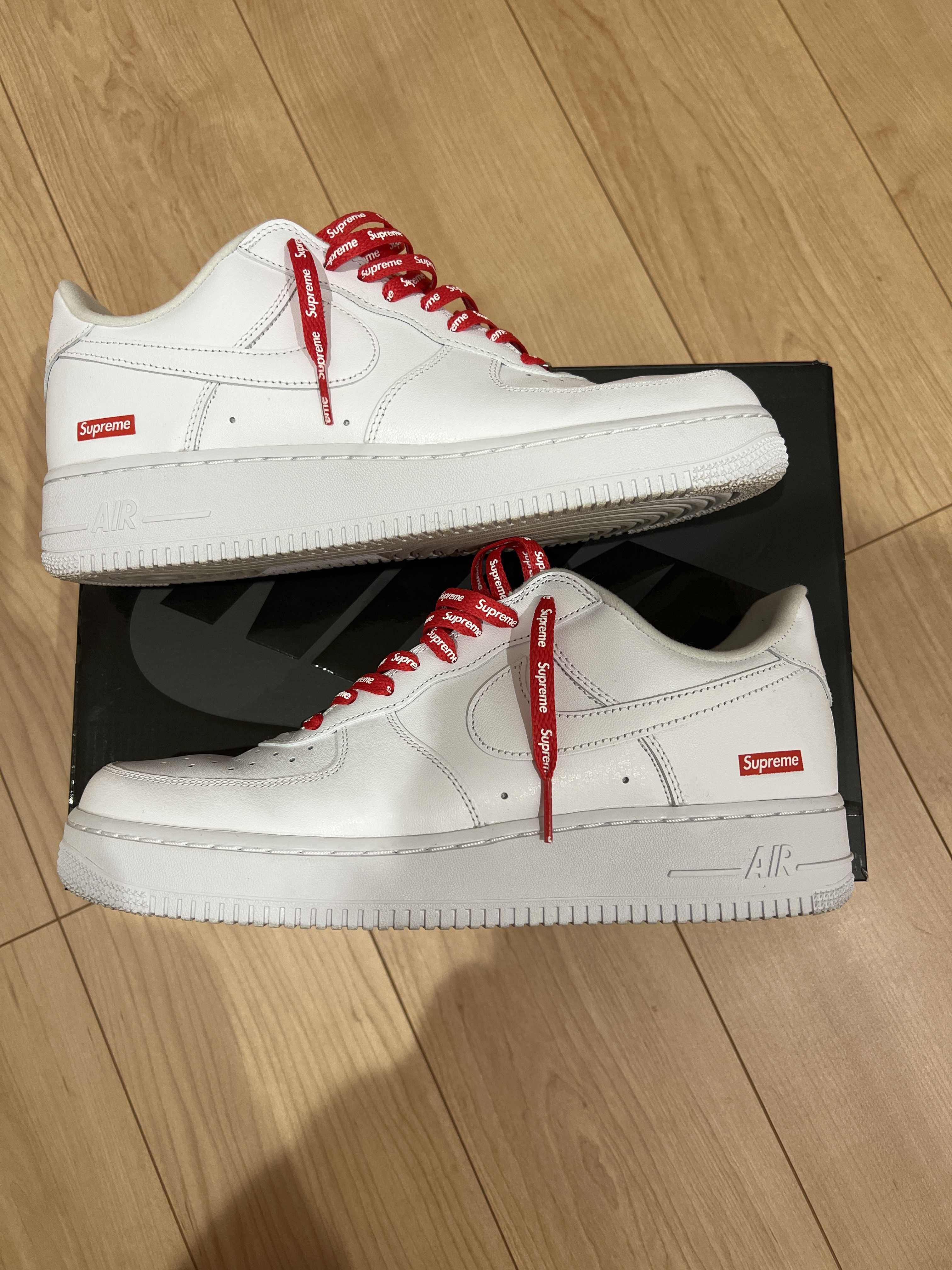 Supreme × Nike Air Force 1 Low "White"