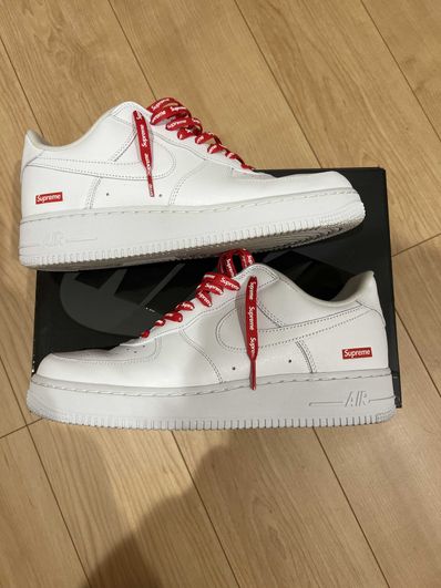 Supreme × Nike Air Force 1 Low "White"