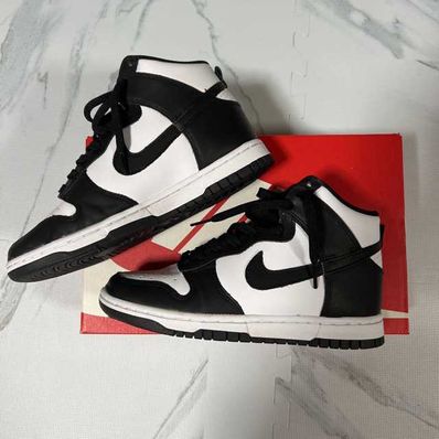 Nike Women's Dunk High "Black and White"