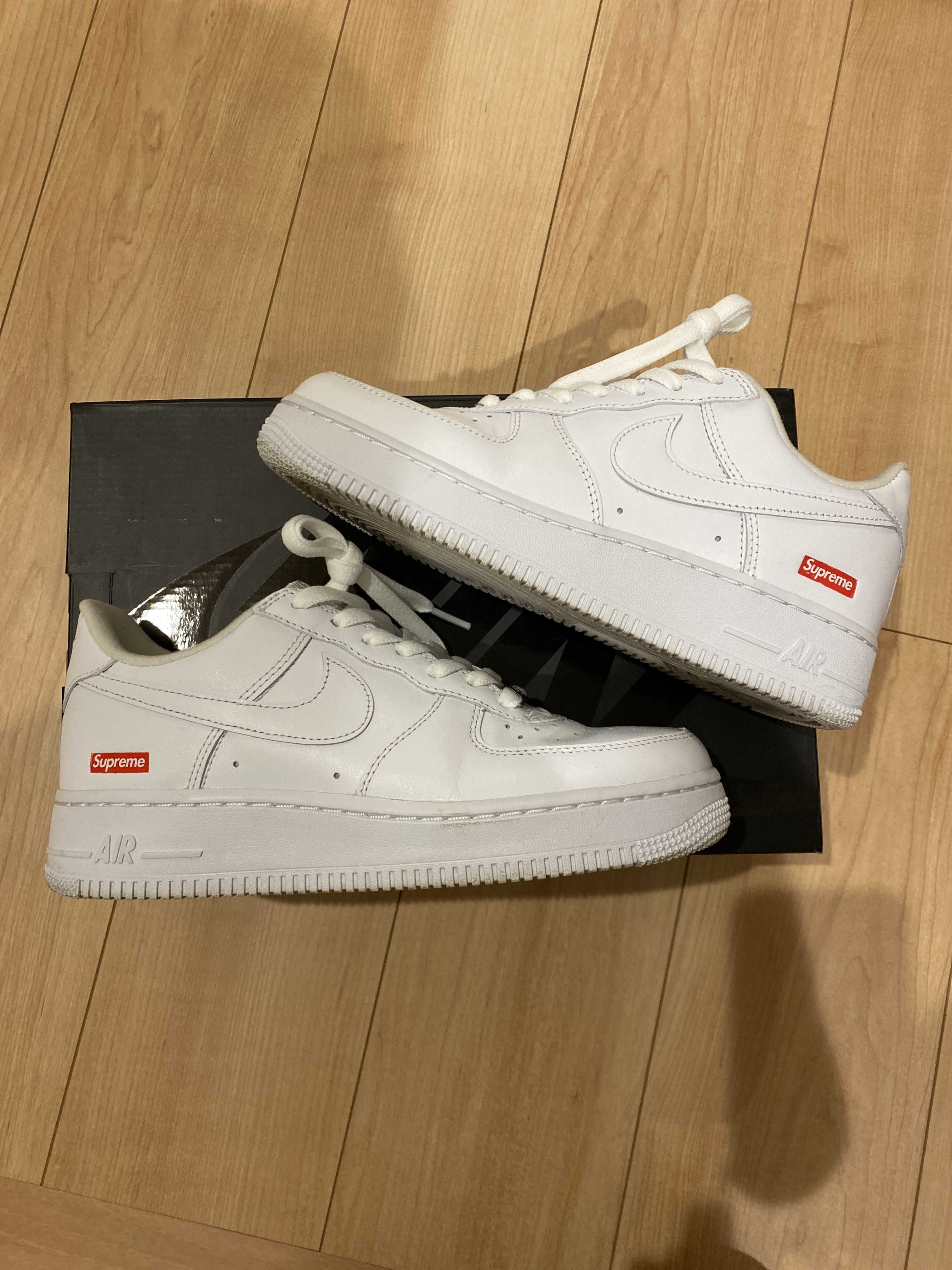 Supreme × Nike Air Force 1 Low "White"