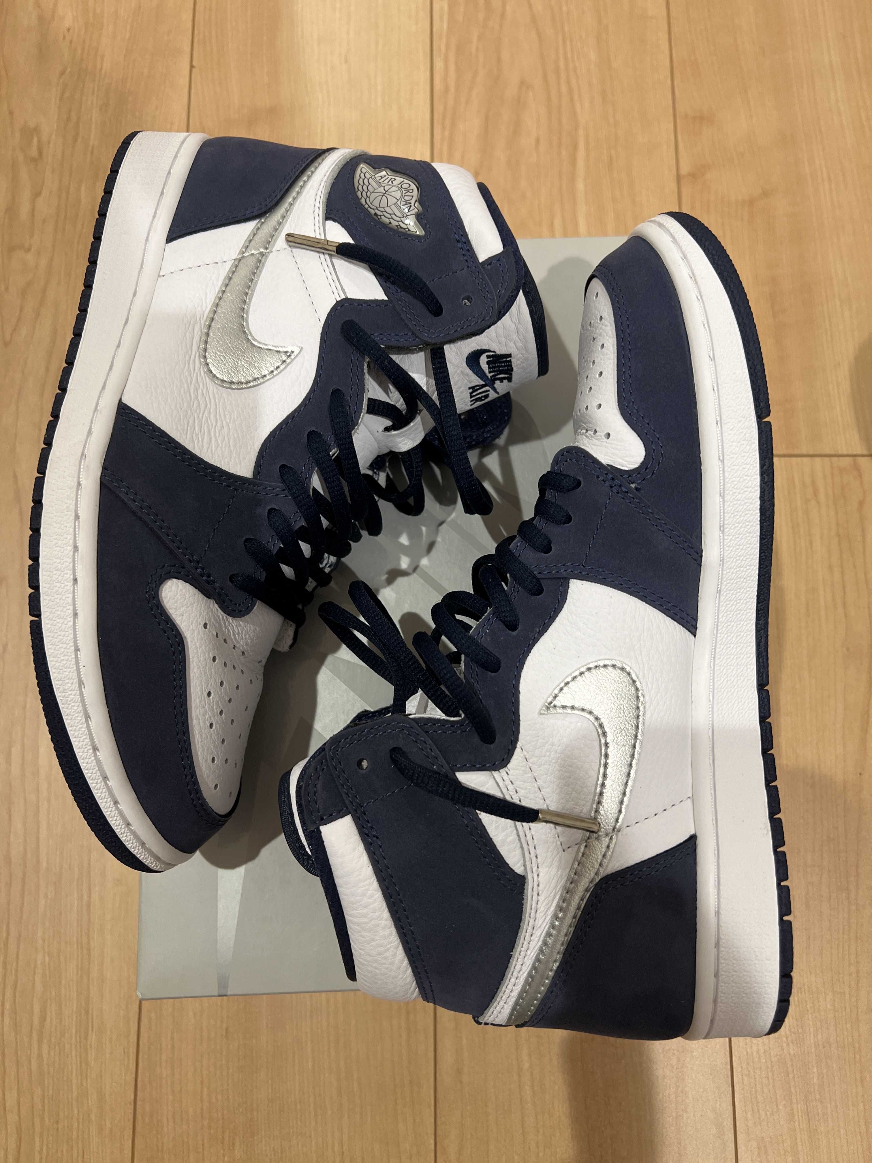 Nike Air Jordan 1 High OG CO.JP "White/Midnight Navy" (2020)(ブリーフケースなし)