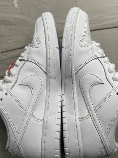 Nike SB Dunk Low Pro ISO "Triple White"