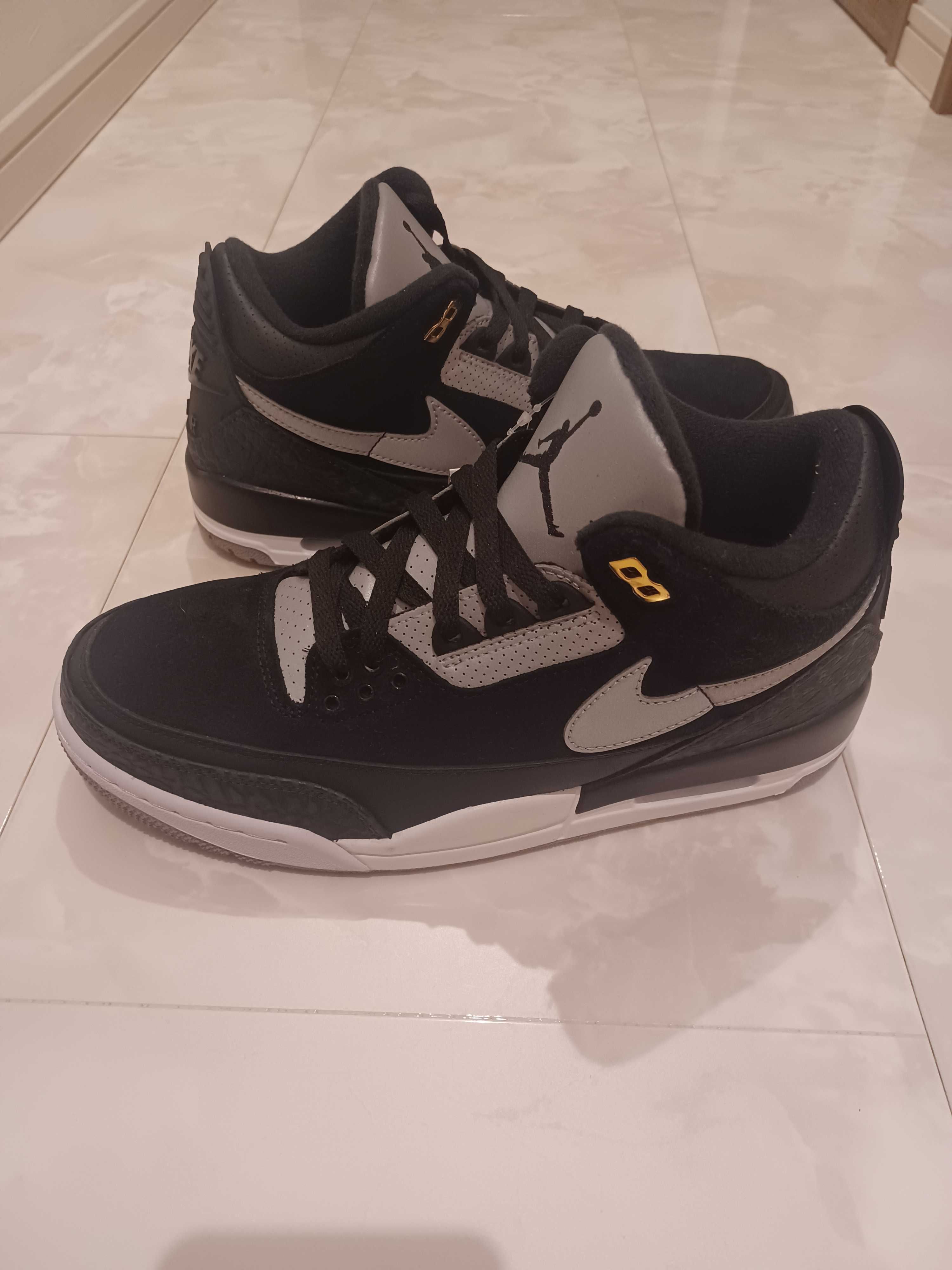 Nike Air Jordan 3 Retro Tinker "Black/Cement Grey"