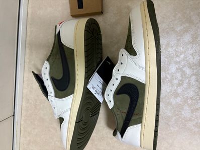 Travis Scott × Nike Air Jordan 1 Low OG SP "Reverse Olive"