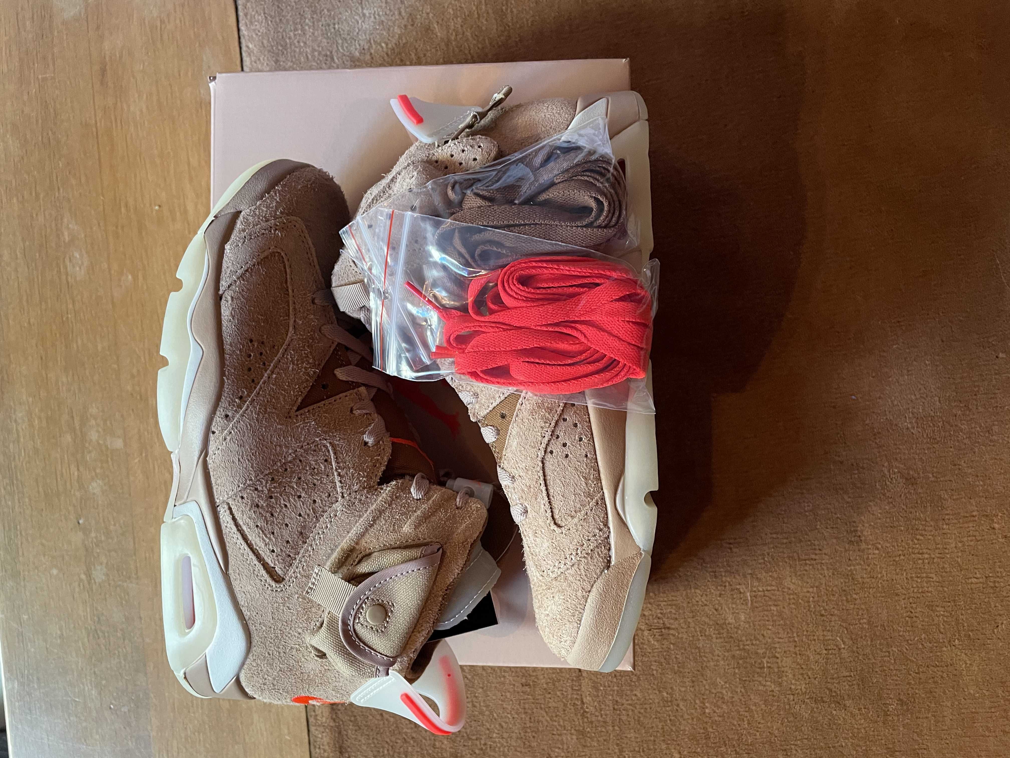 Travis Scott × Nike Air Jordan 6 "British Khaki"