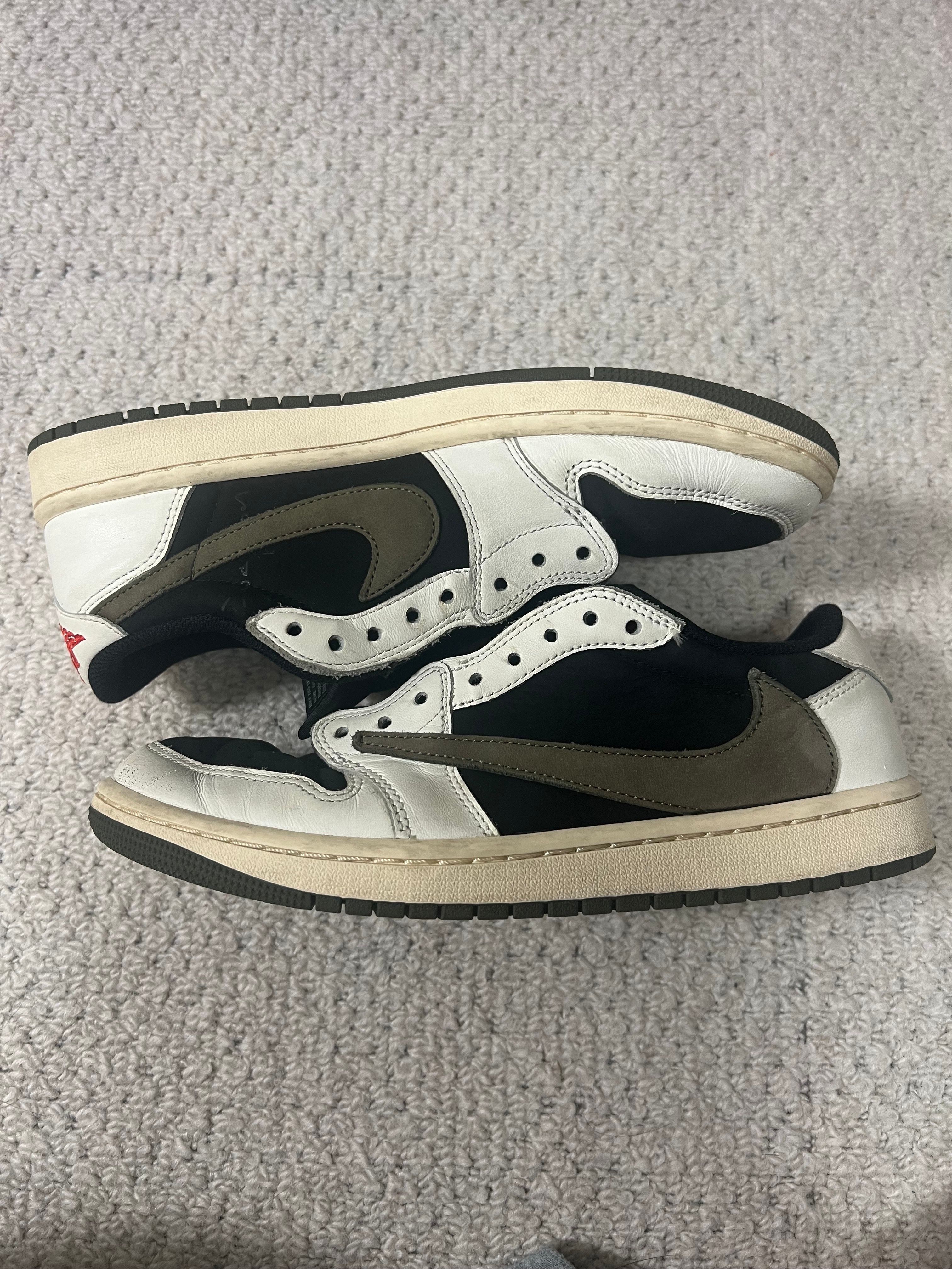 Travis Scott × Nike Women's Air Jordan 1 Low OG "Medium Olive"