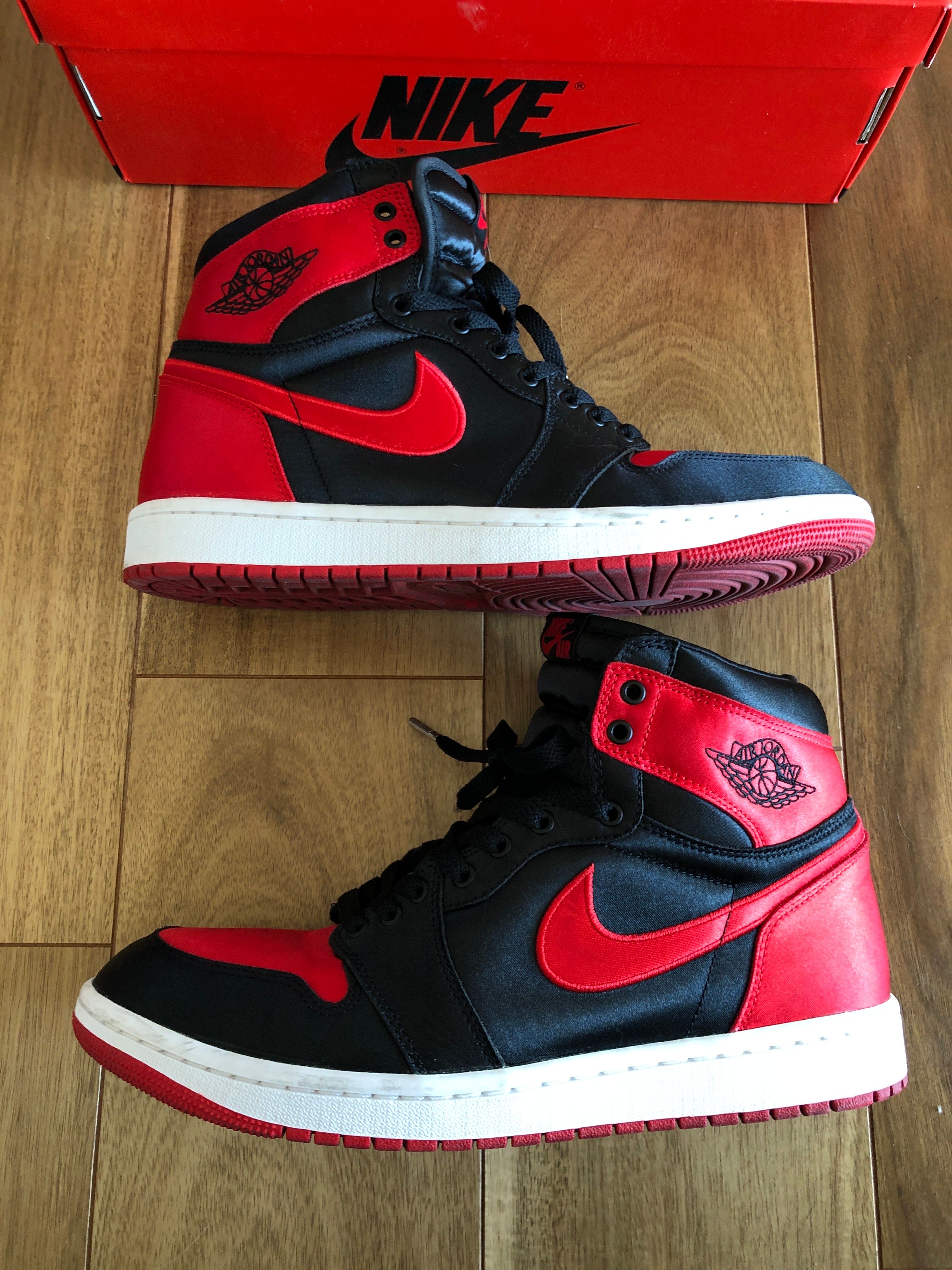 Nike Women's Air Jordan 1 Retro High OG "Satin Bred"