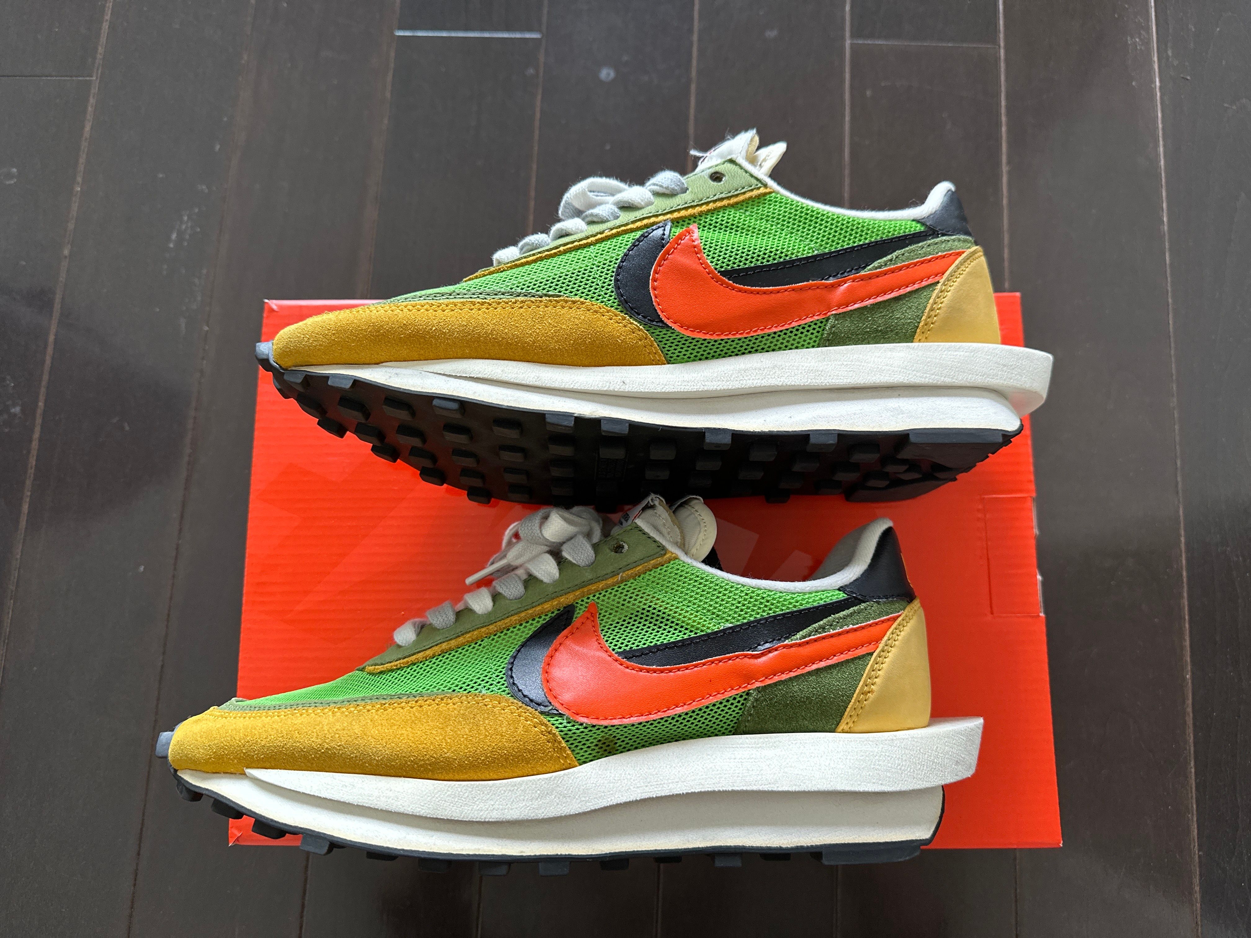 sacai × Nike LDV Waffle "Green"