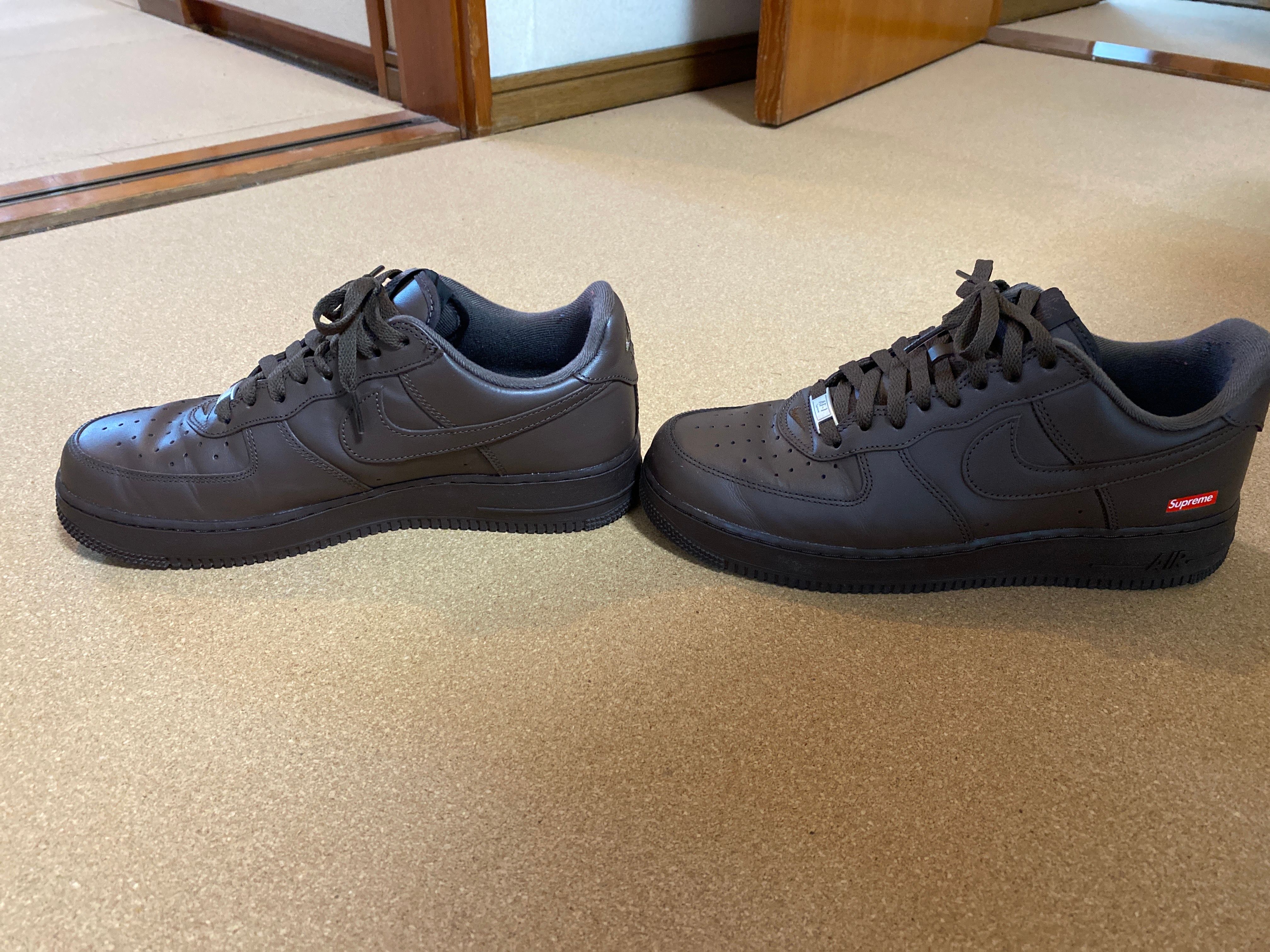 Supreme × Nike Air Force 1 Low "Baroque Brown"