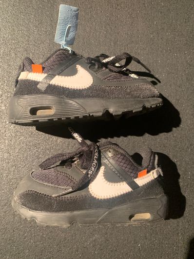 Off-White × Nike TD Air Max 90 "Black"