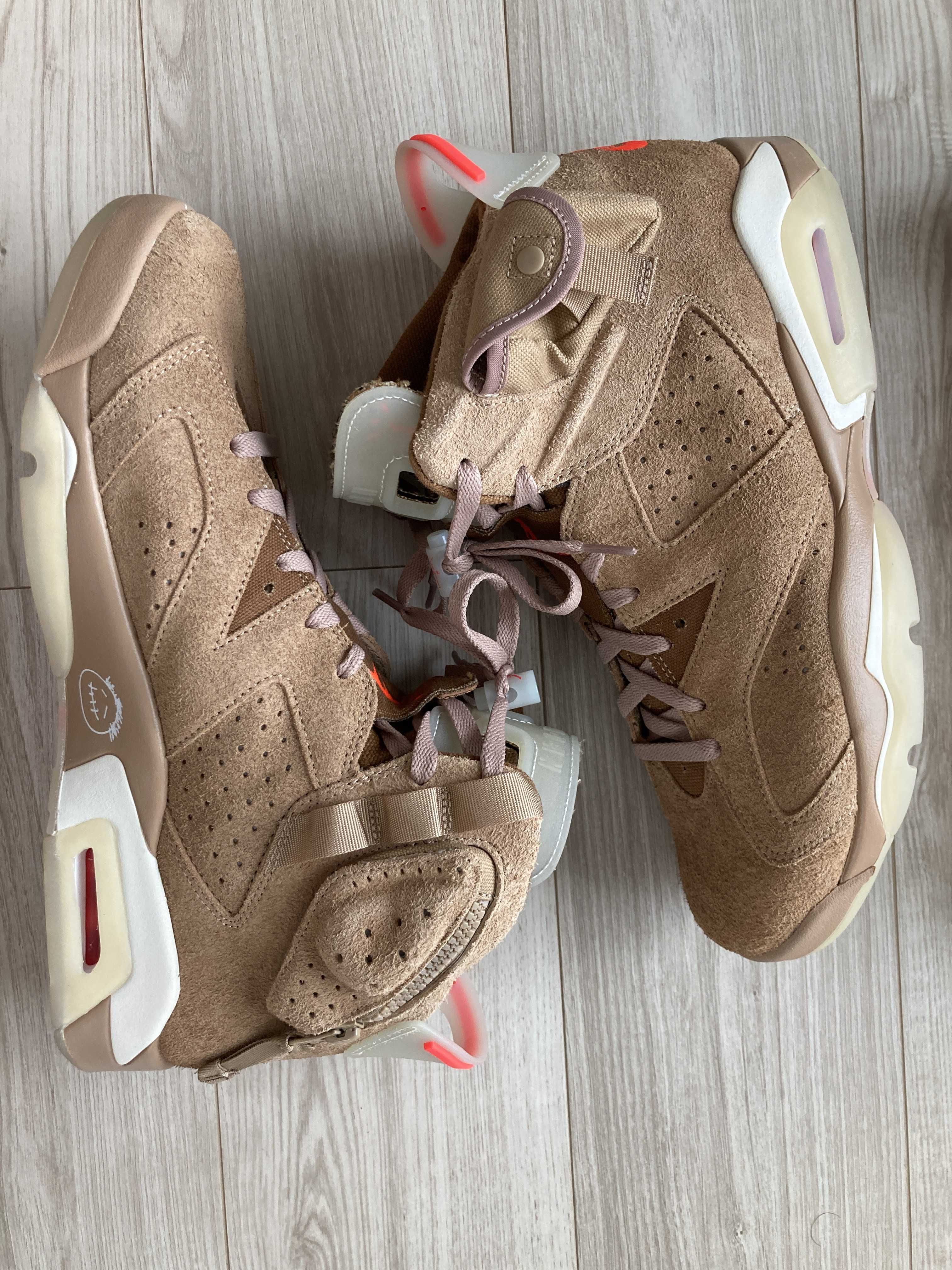Travis Scott × Nike Air Jordan 6 "British Khaki"