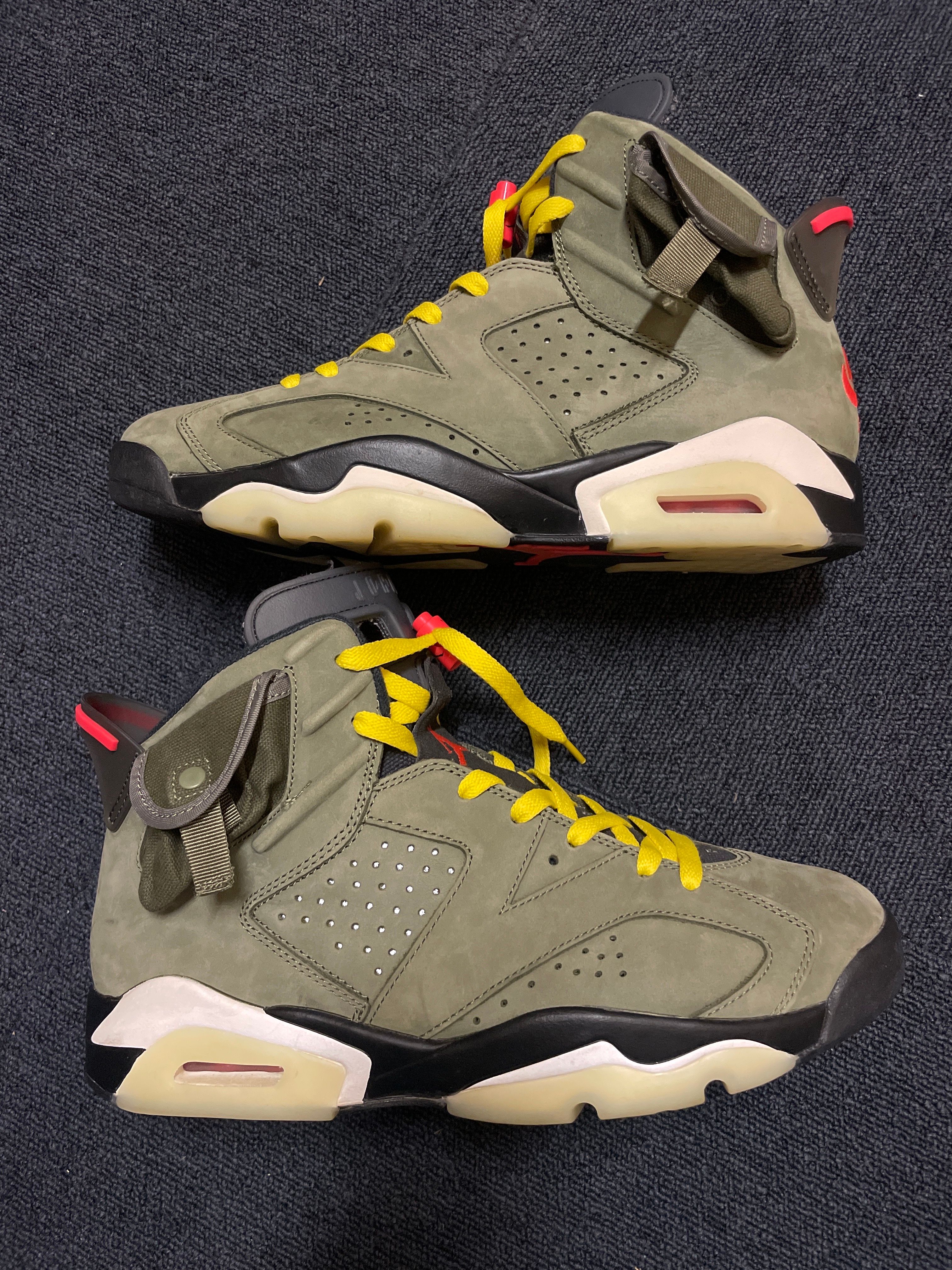 Travis Scott × Nike Air Jordan 6 Retro "Medium Olive"