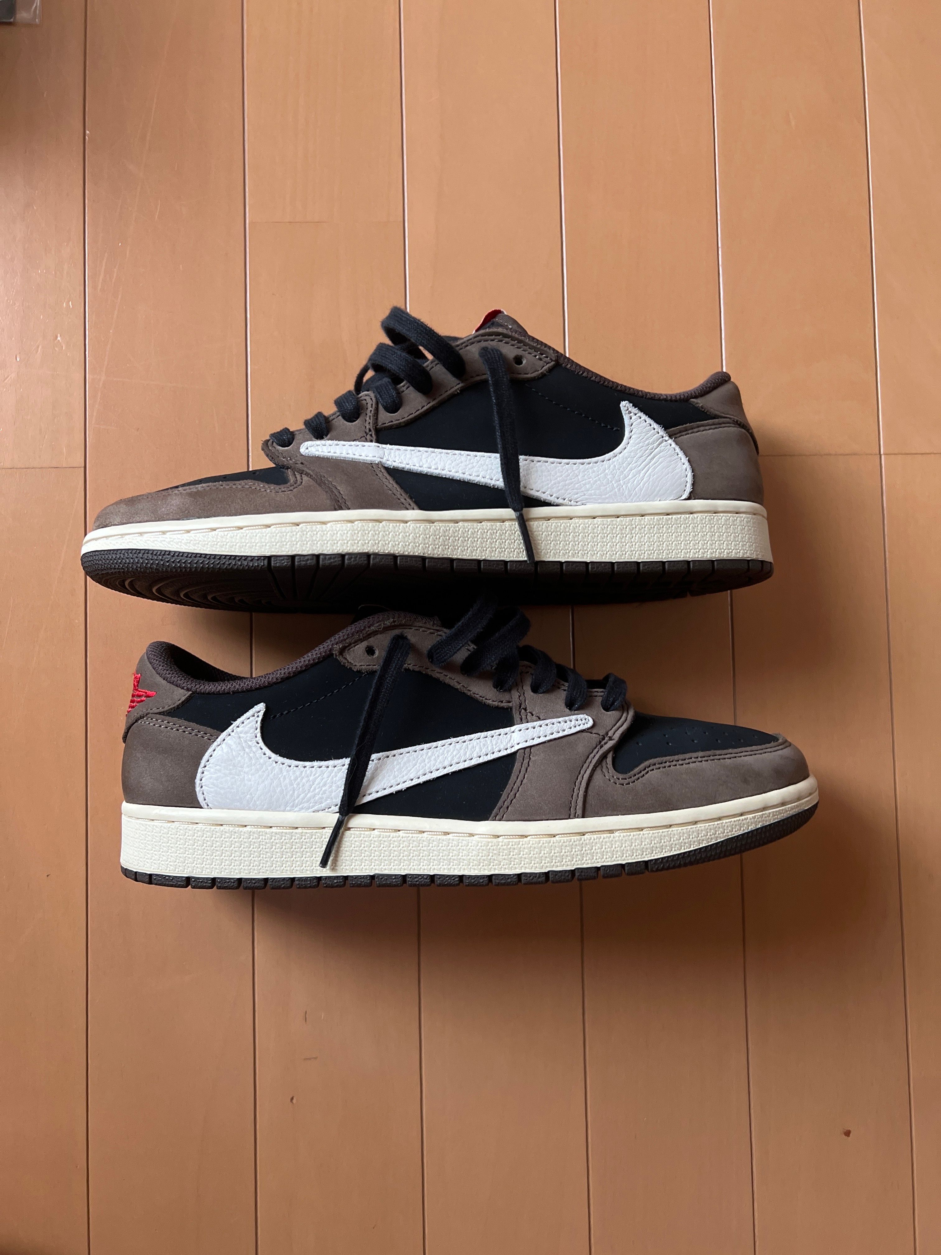 Travis Scott × Nike Air Jordan 1 Low OG SP-T "Black/Dark Mocha"