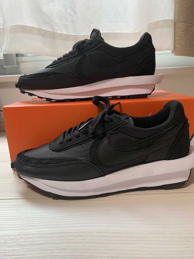 sacai × Nike LDV Waffle "Triple Black"