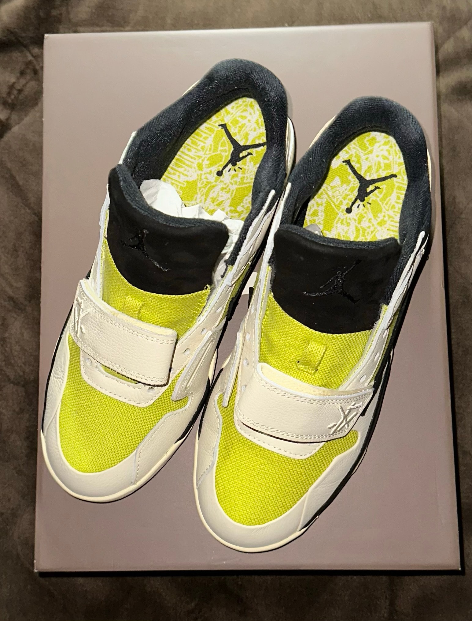 Travis Scott × Nike Jordan Jumpman Jack TR CJ1 T-Rexx "Bright Cactus"