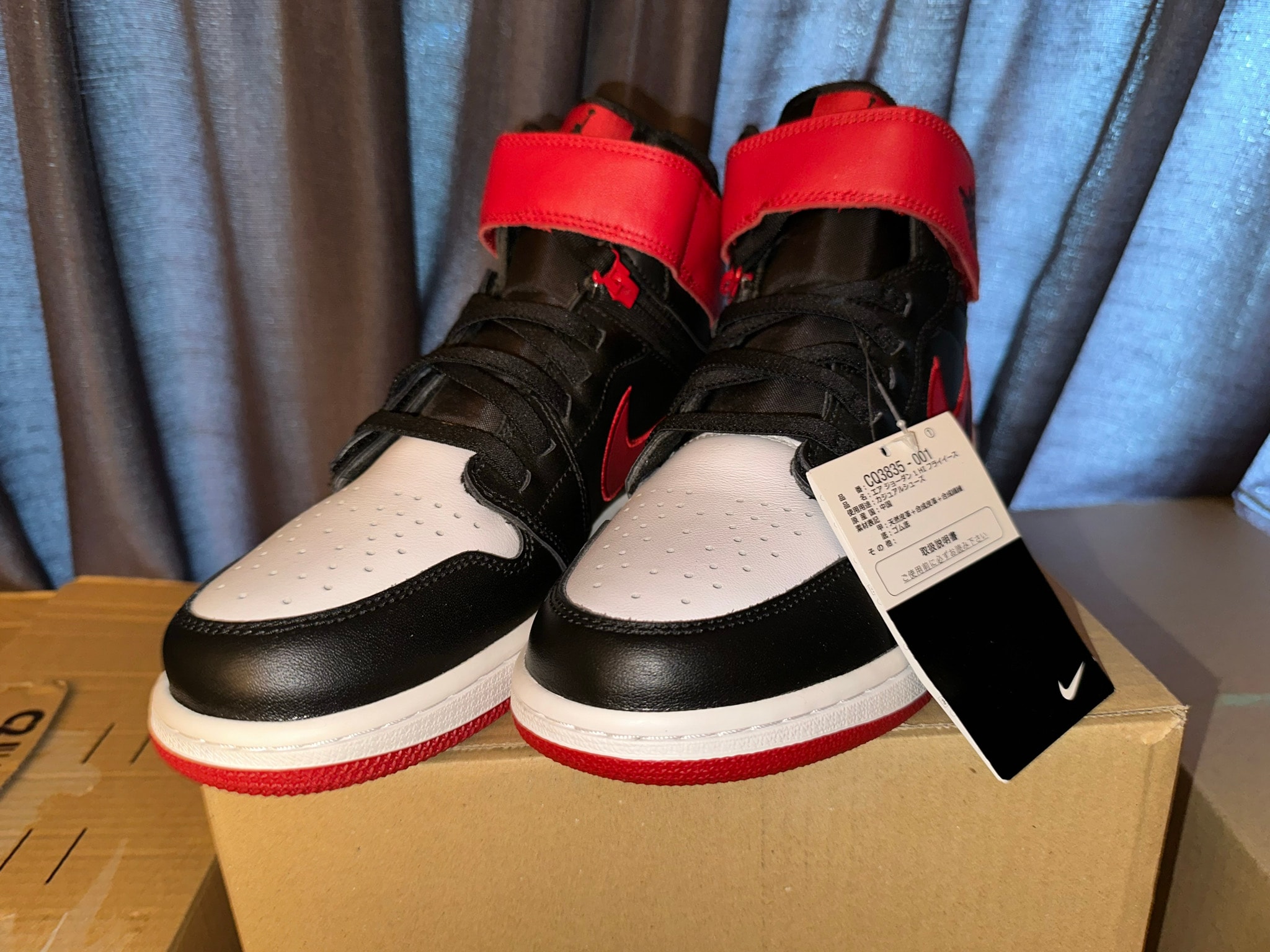 Nike Air Jordan 1 High Flyease "Black/Gym Red"