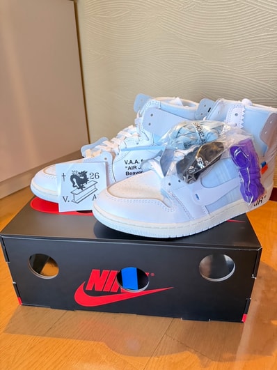 Virgil Abloh Archive (V.A.A.) × Nike Air Jordan 1 Retro High OG "Alaska"