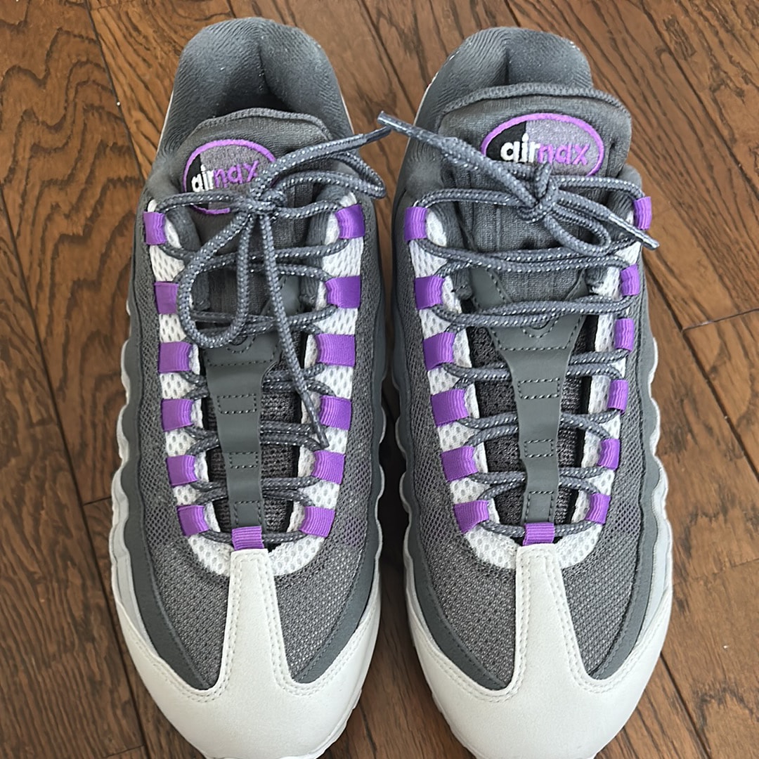 Nike Air Max 95 Big Bubble "Photon Dust/Bright Violet"