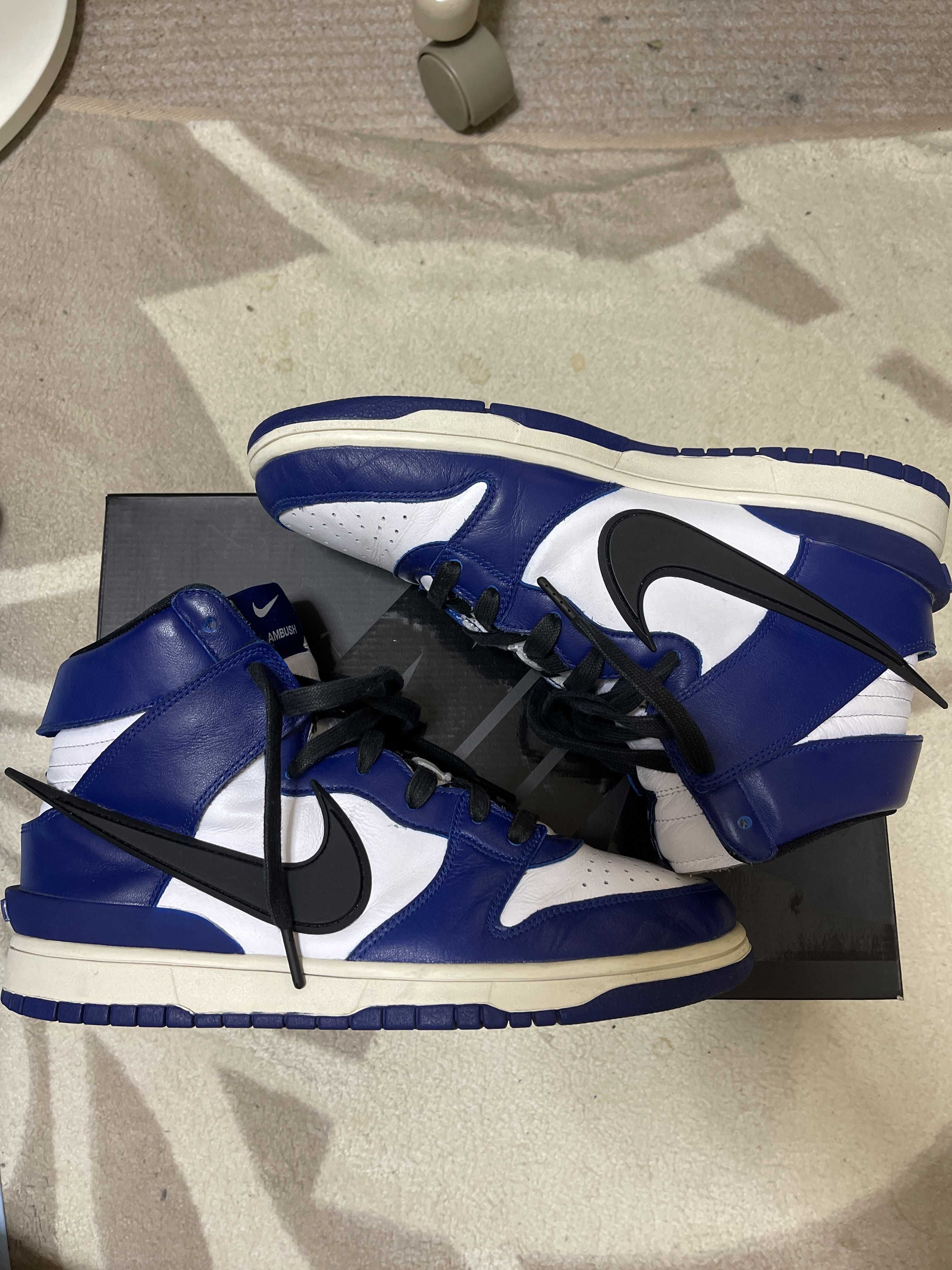 AMBUSH × NIKE DUNK HIGH "DEEP ROYAL"