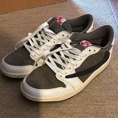 Travis Scott × Nike Air Jordan 1 Low OG SP "Reverse Olive"