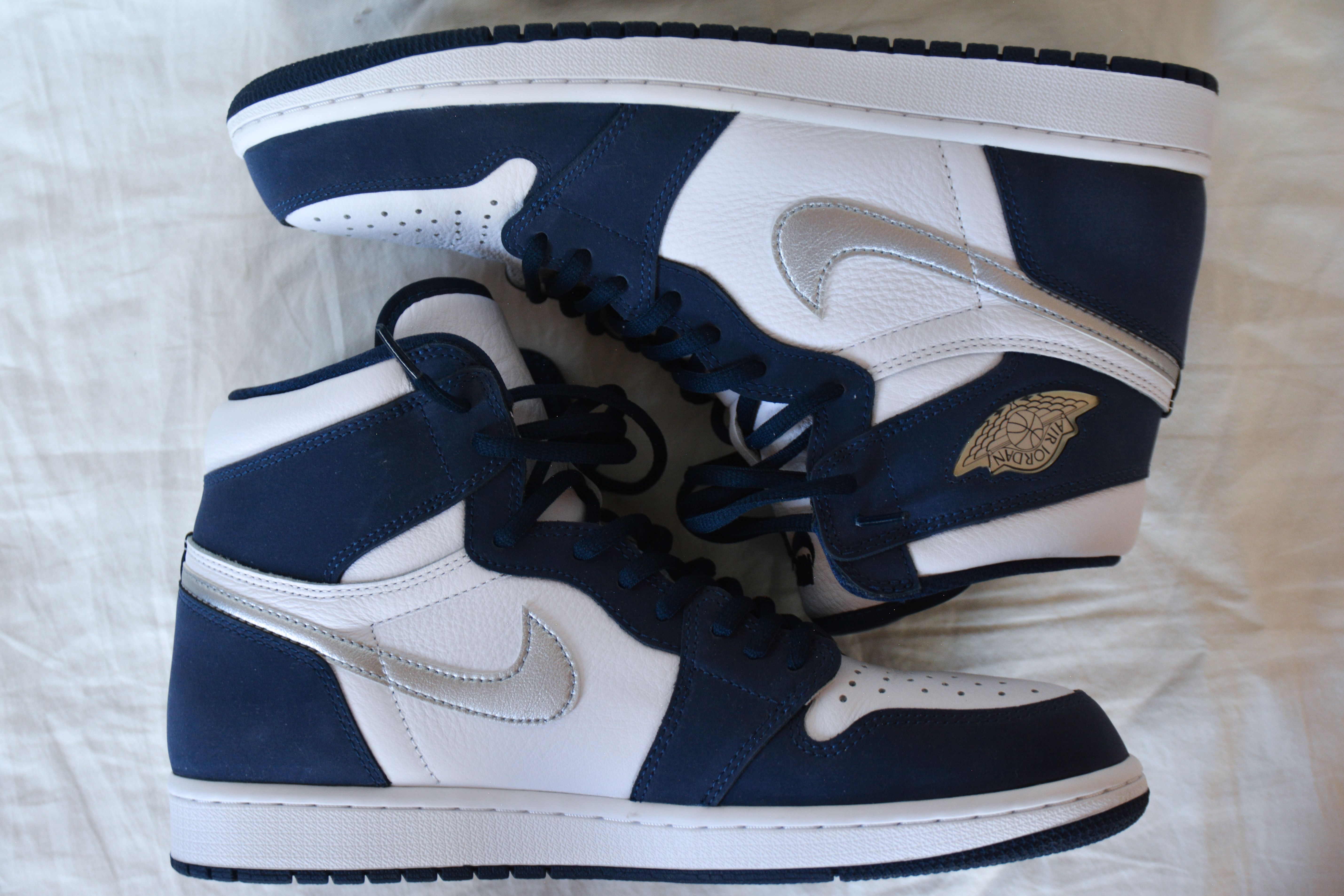 Nike Air Jordan 1 High OG CO.JP "White/Midnight Navy" (2020)(ブリーフケースなし)