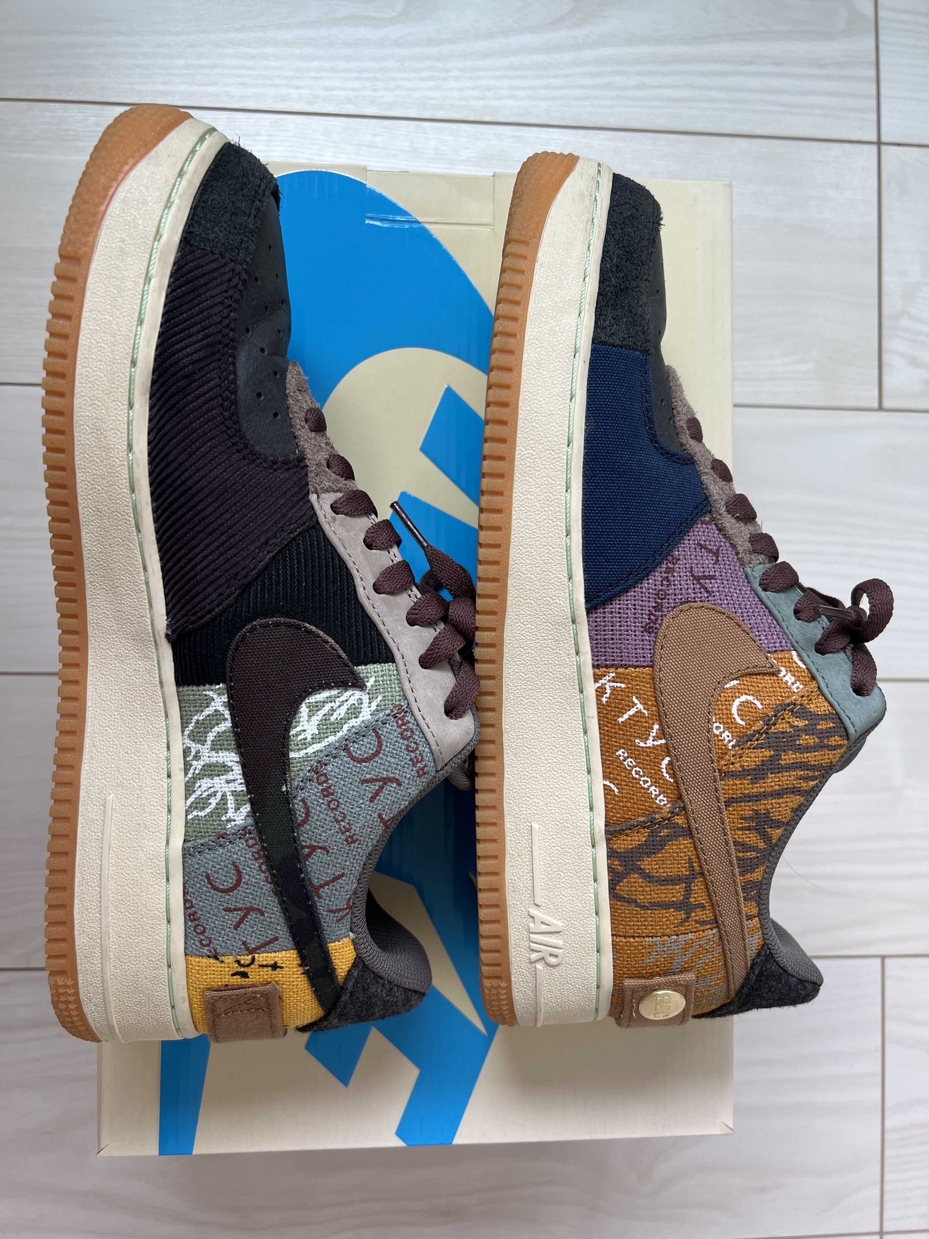 Travis Scott × Nike Air Force 1 Low Cactus Jack "Multi Color"