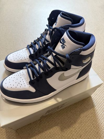 Nike Air Jordan 1 High OG CO.JP "White/Midnight Navy" (2020)(ブリーフケースなし)