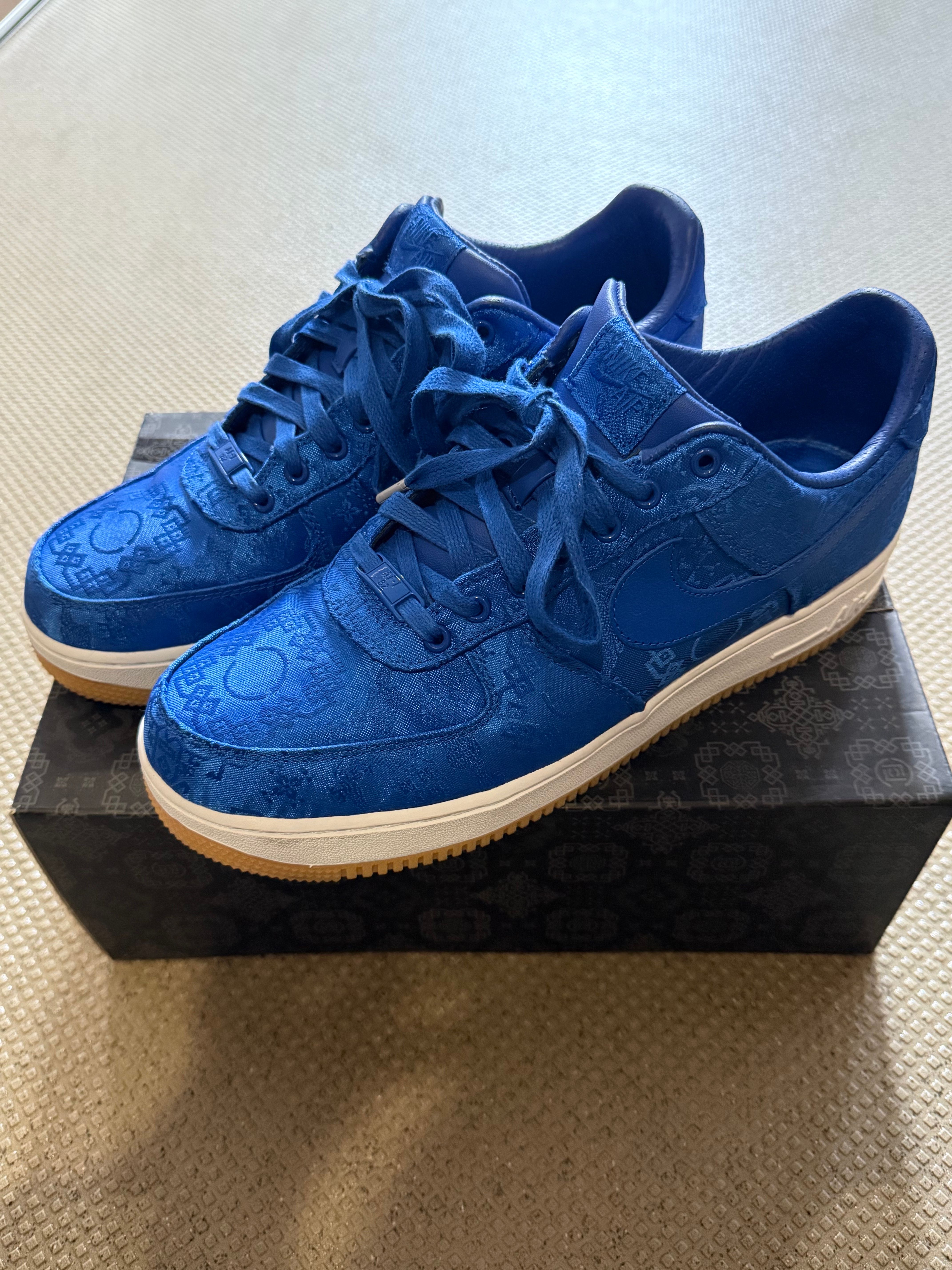 CLOT × Nike Air Force 1 Low "Blue"
