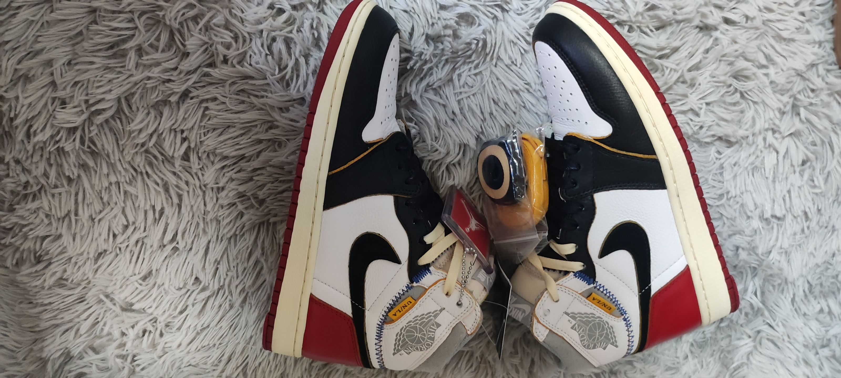 UNION × Nike Air Jordan 1 Retro High OG NRG "Varsity Red/Wolf Grey"