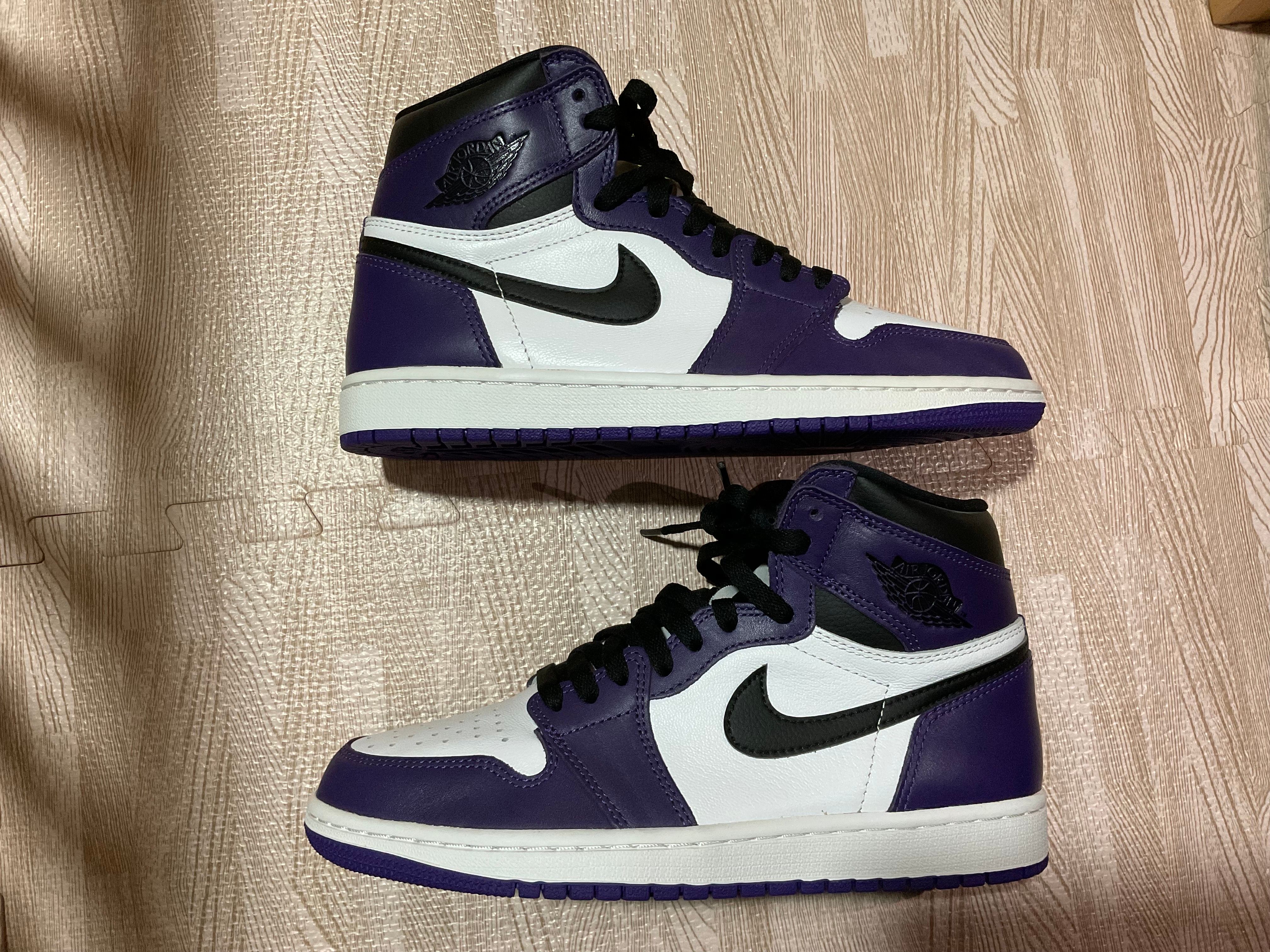 Nike Air Jordan 1 Retro High OG "Court Purple White/Black" (2020)