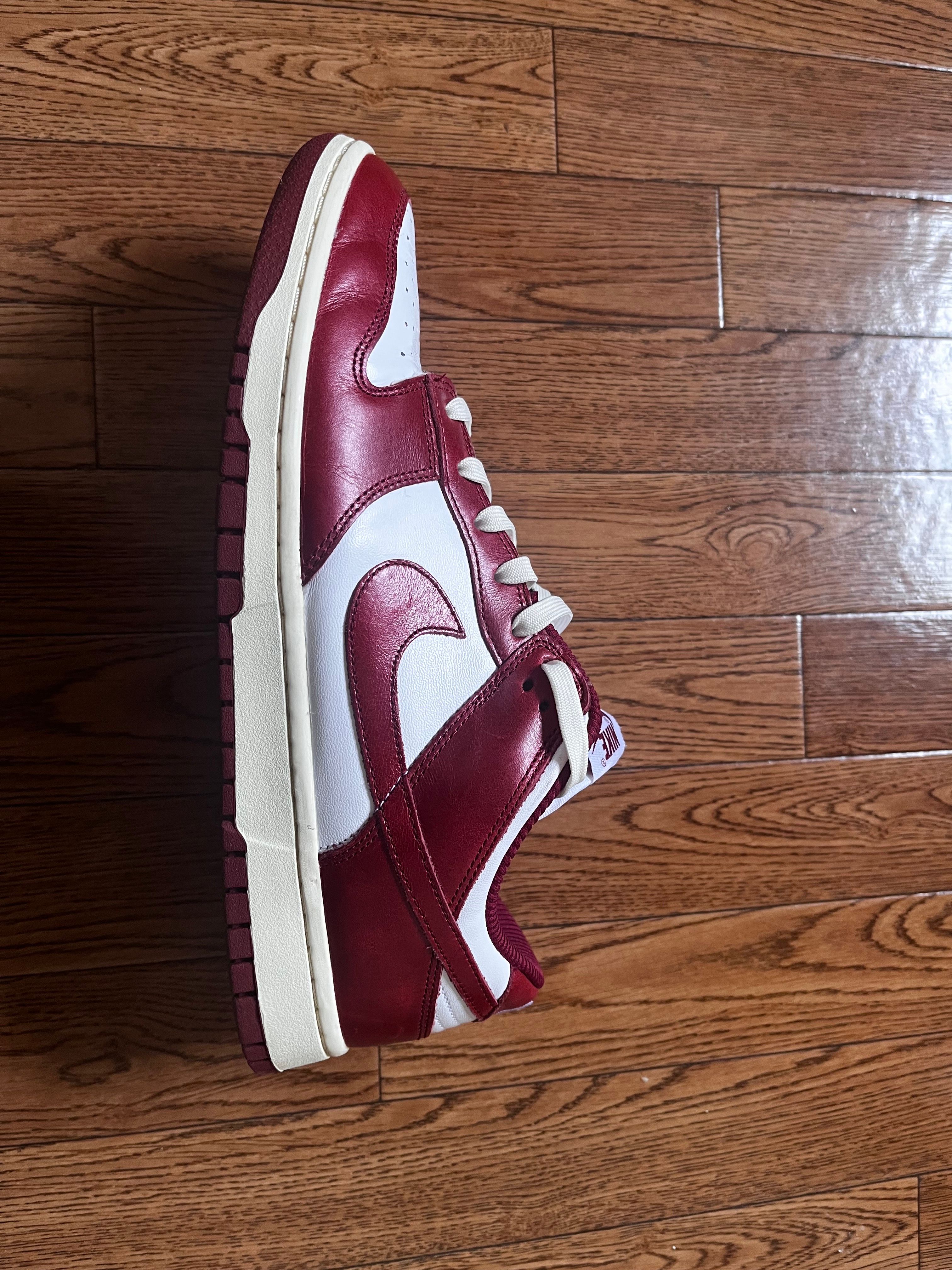 Nike Women's Dunk Low PRM "Team Red and White"