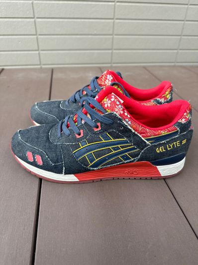 Asics Gel-Lyte III Japanese Denim "Kimono"