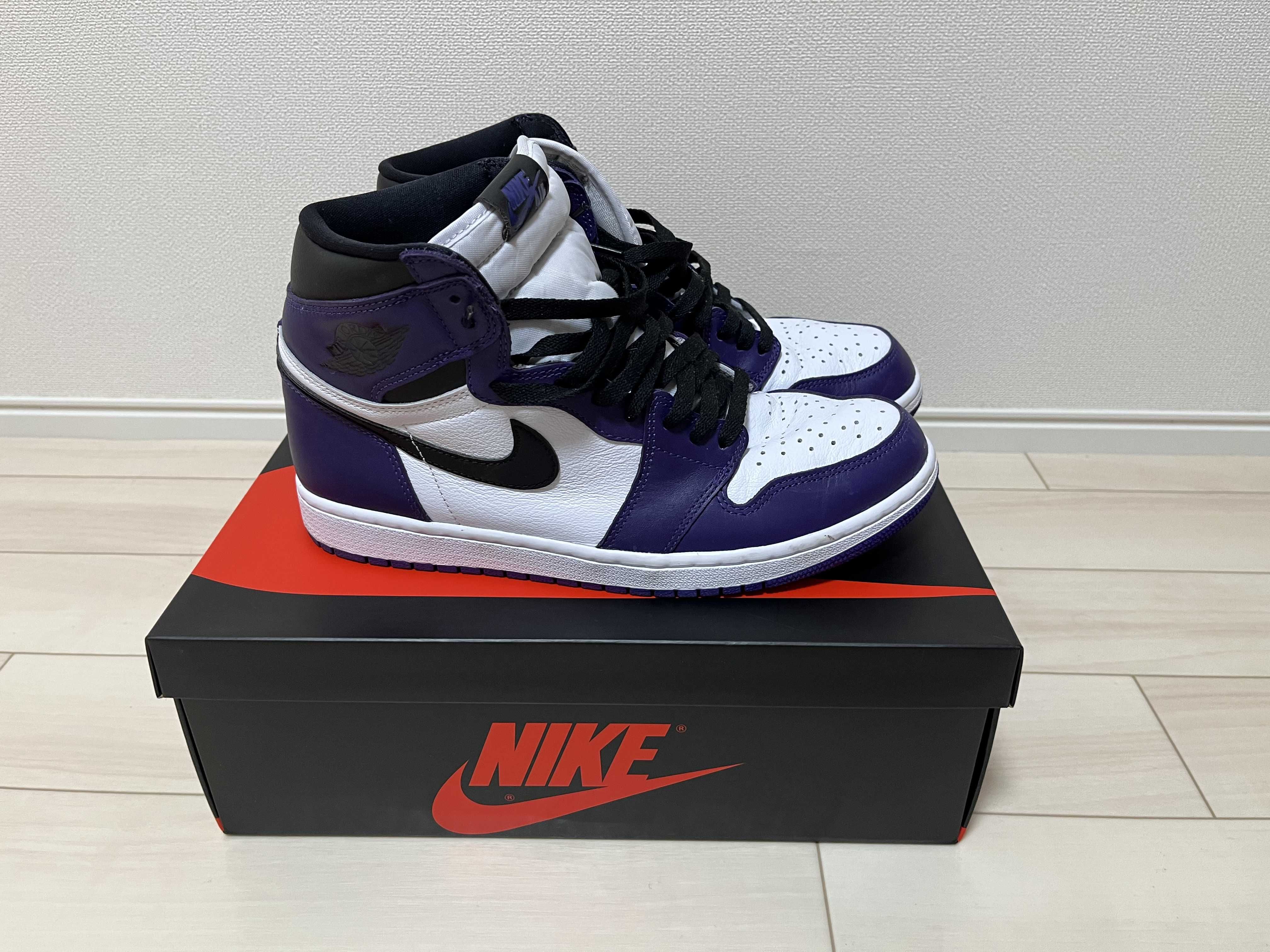 Nike Air Jordan 1 Retro High OG "Court Purple White/Black" (2020)