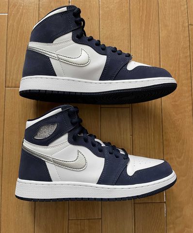 Nike GS Air Jordan 1 High OG CO.JP "Midnight Navy" (2020)(ブリーフケースなし)